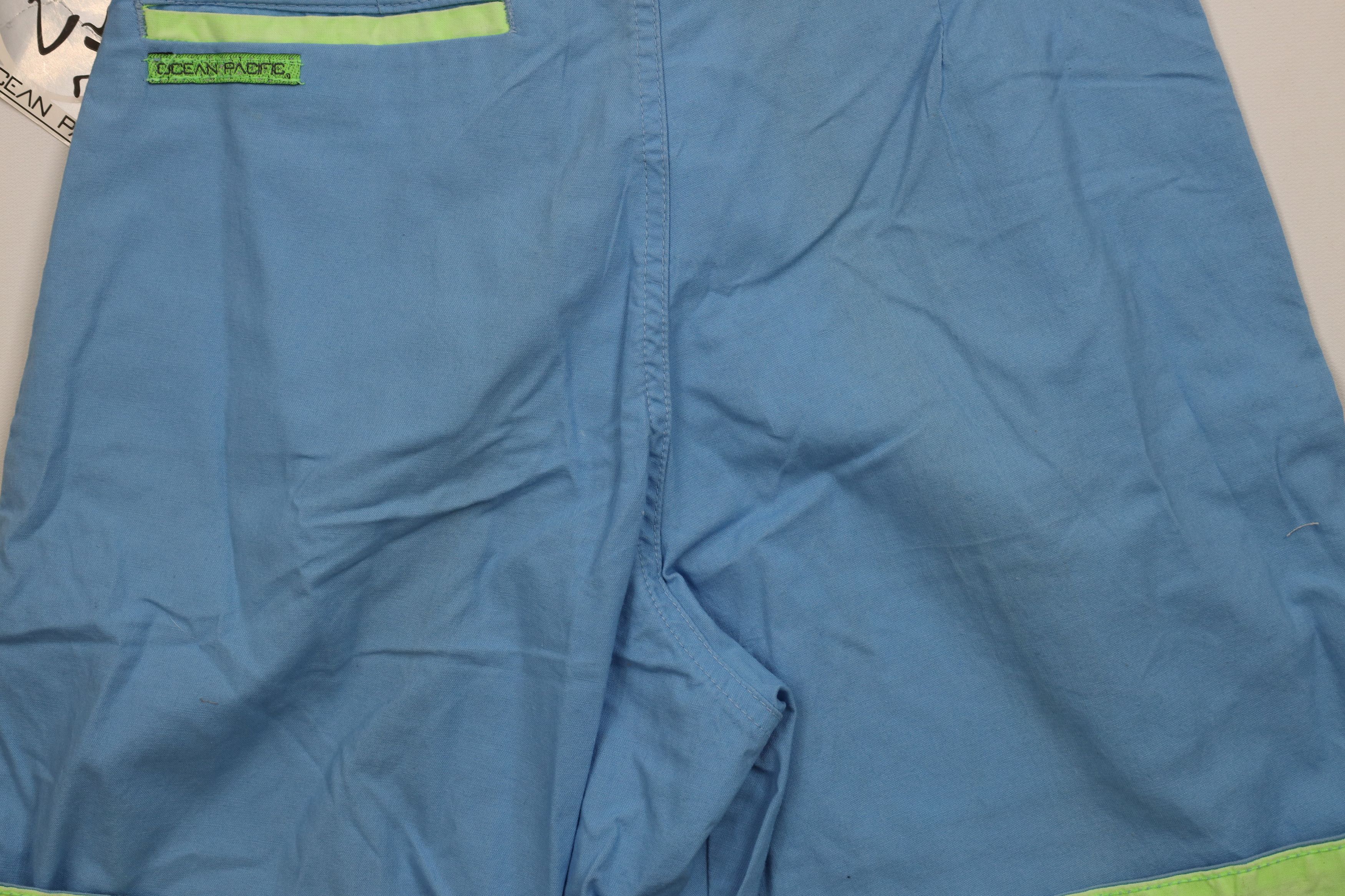 Ocean Pacific Deadstock Vtg 90s Ocean Pacific Surfing Flip Cuff Shorts USA Size US 28 / EU 44 - 15 Thumbnail