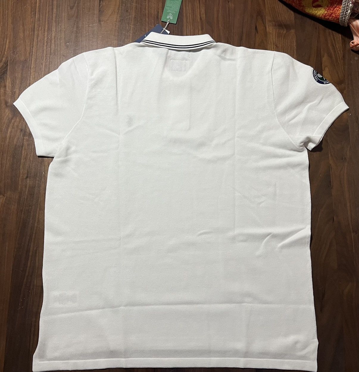Polo Ralph Lauren Polo Ralph Lauren Wimbledon Cotton Polo-Collar Sweater White Size US XL / EU 56 / 4 - 10 Thumbnail