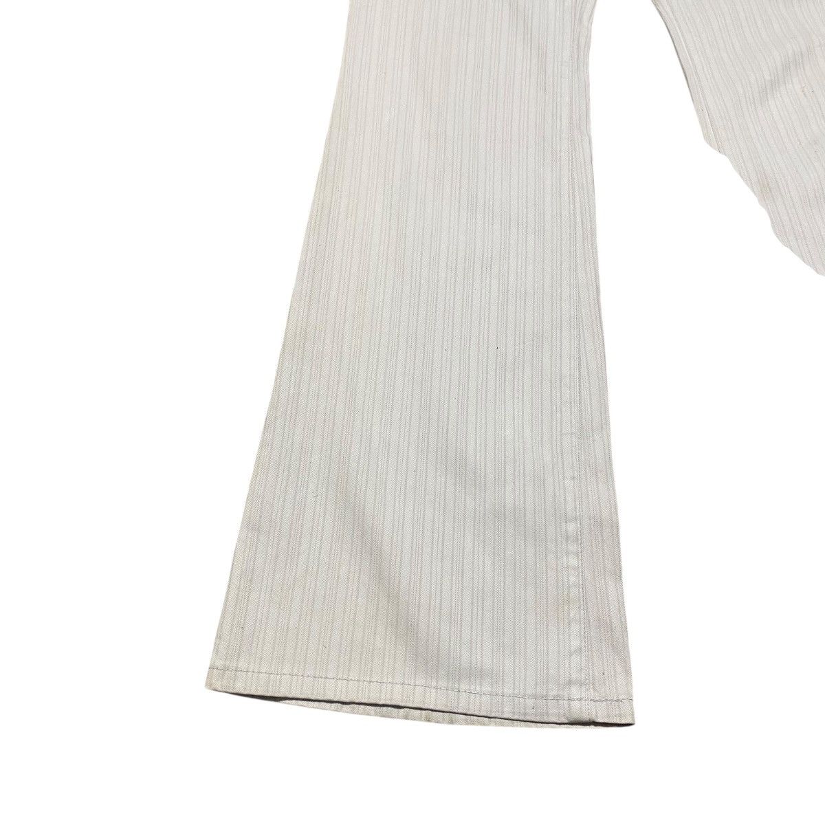 Japanese Brand Tornado mart Striped Flare Jeans Size 26" / US 2 / IT 38 - 8 Thumbnail