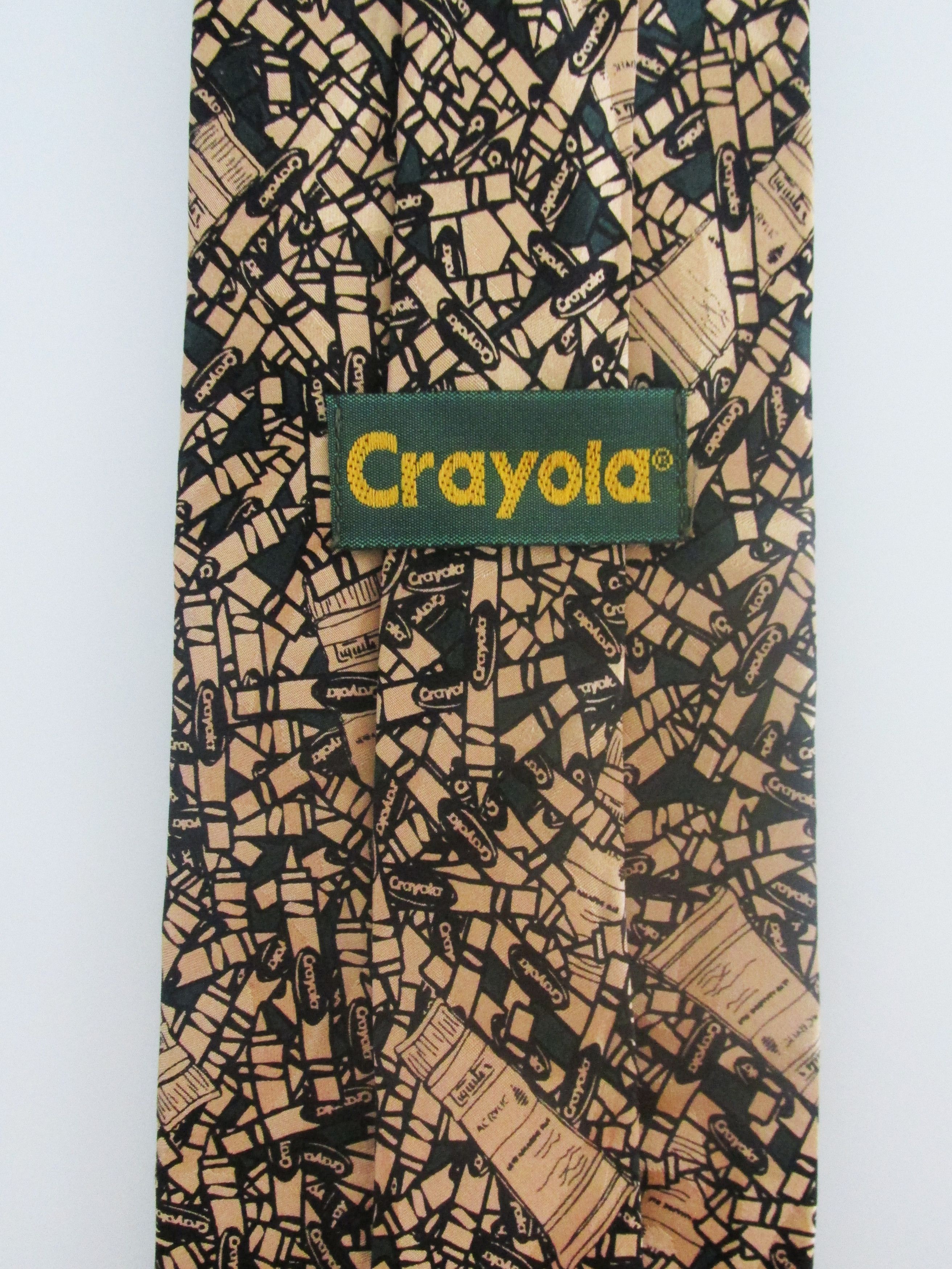 Other Crayola Crayon Vintage Men's Silk Tie Size ONE SIZE - 5 Thumbnail