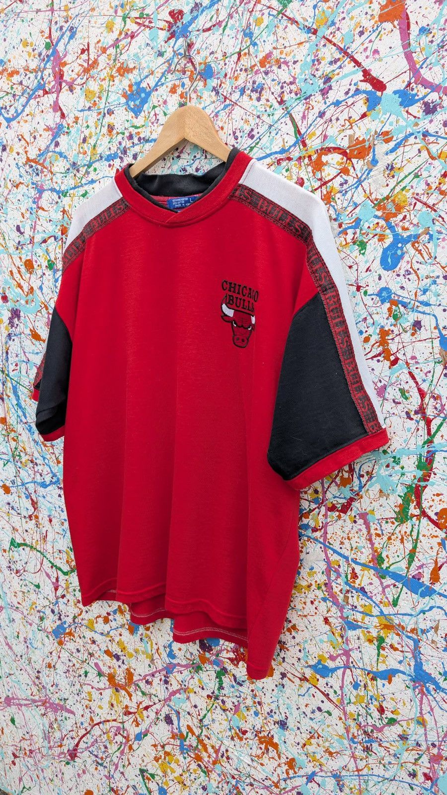 Starter Vintage Chicago bulls tshirt tee 90s Starter basketball Size US L / EU 52-54 / 3 - 2 Thumbnail