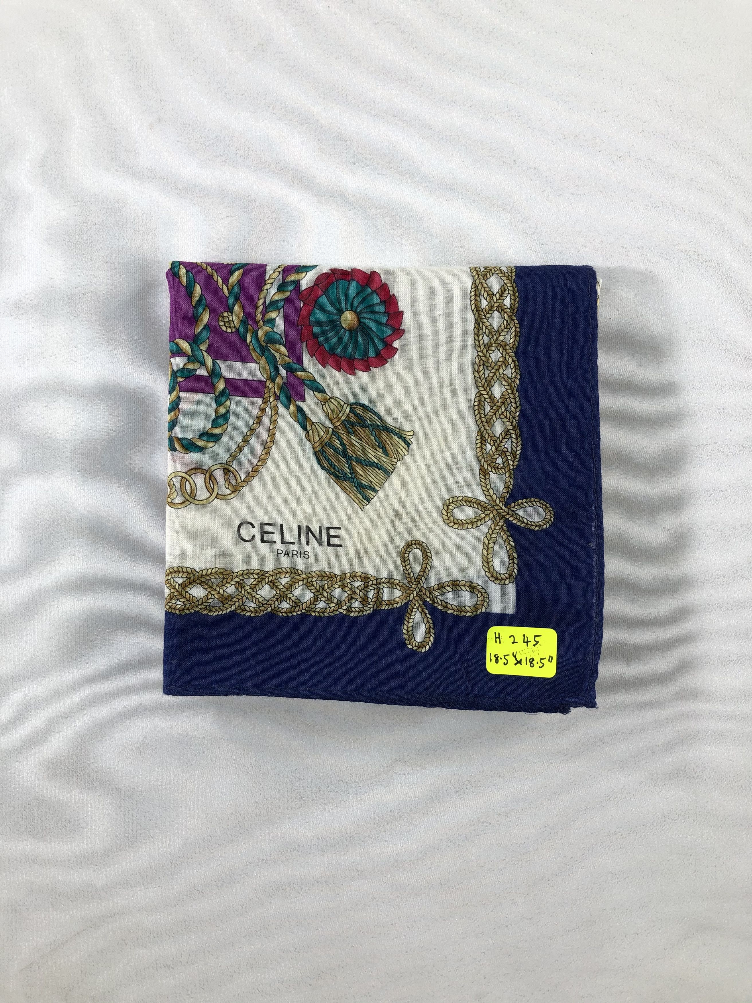 Celine Celine Handkerchief / Bandana / Neckerchief Size ONE SIZE - 4 Thumbnail