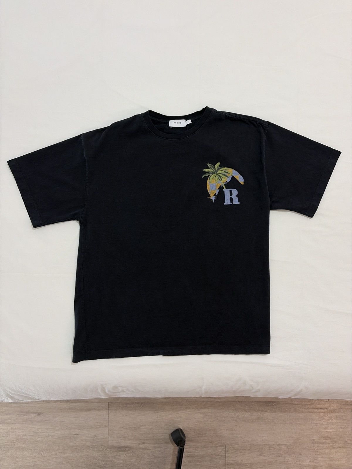 Rhude Rhude Miami Moonlight F1 Palm Logo Tee Size US M / EU 48-50 / 2 - 2 Thumbnail