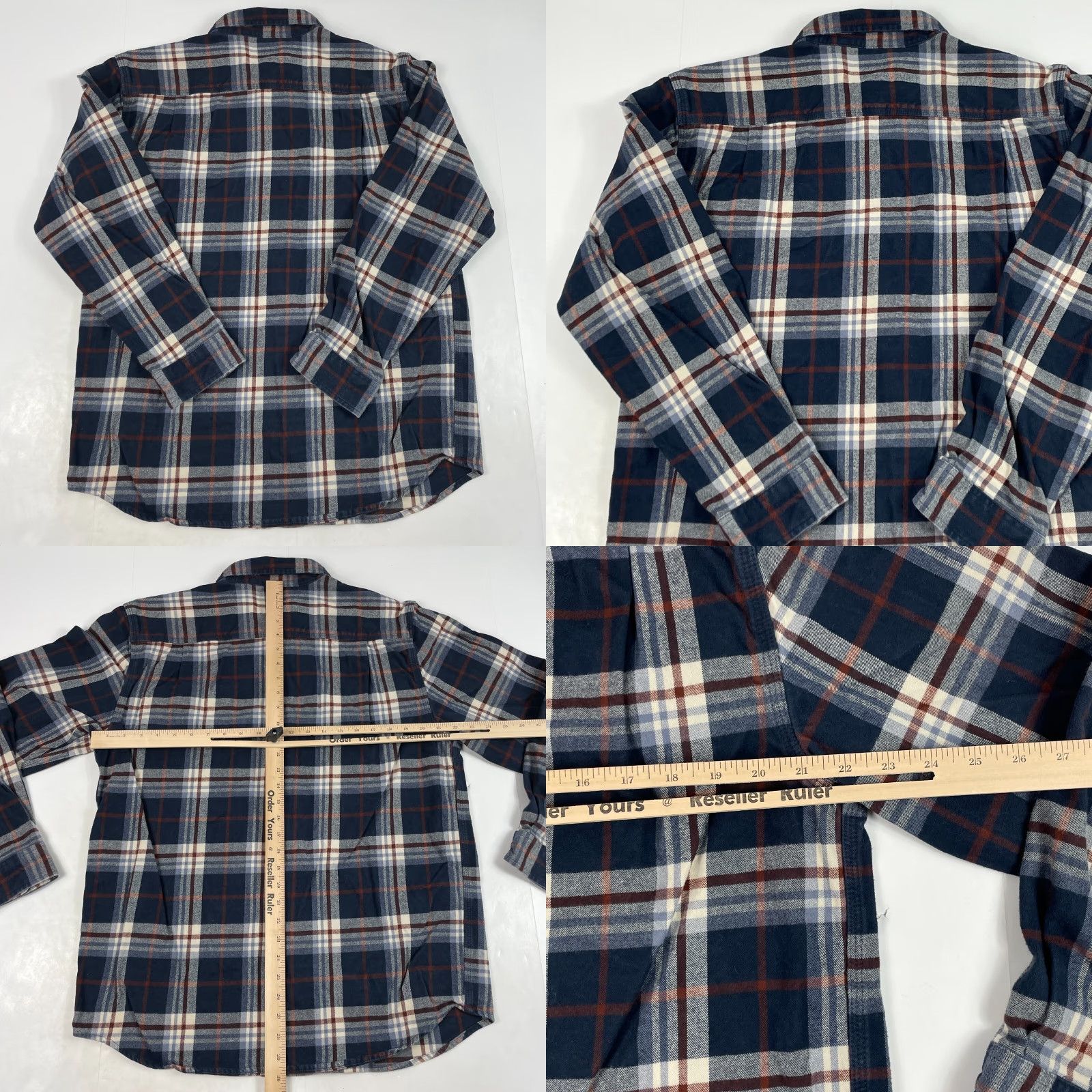 Carhartt VINTAGE Carhartt Shirt Mens Medium Blue Flannel Workwear Rugged Relaxed Hiking Fishing Size US M / EU 48-50 / 2 - 8 Thumbnail