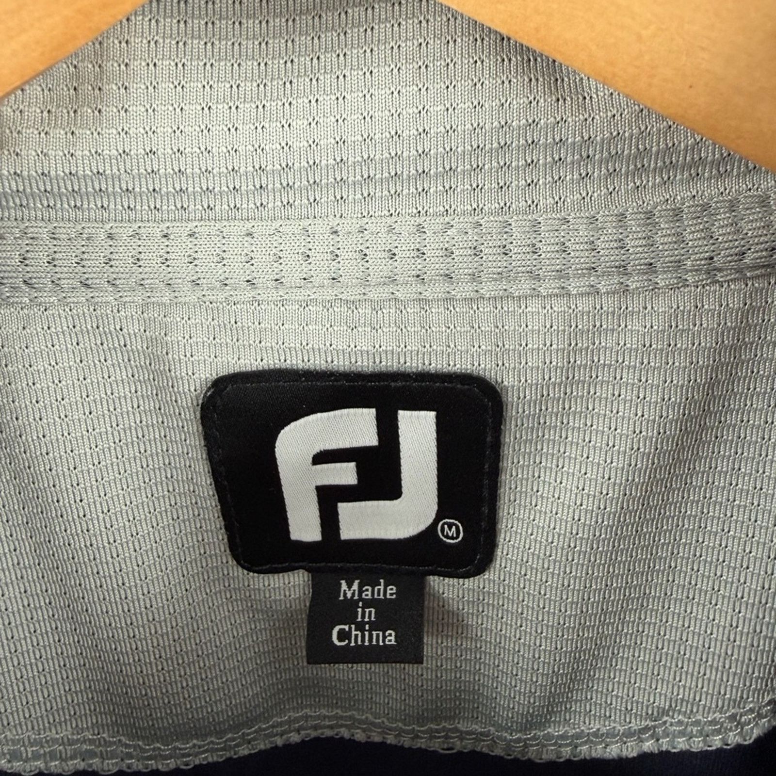 Footjoy FootJoy men’s navy and gray half zip pullover jacket size M Size US M / EU 48-50 / 2 - 2 Thumbnail