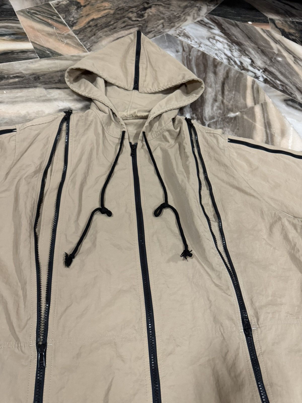 Yohji Yamamoto Yohji Yamamoto Bondage Zipper Long Jacket Size US L / EU 52-54 / 3 - 7 Thumbnail