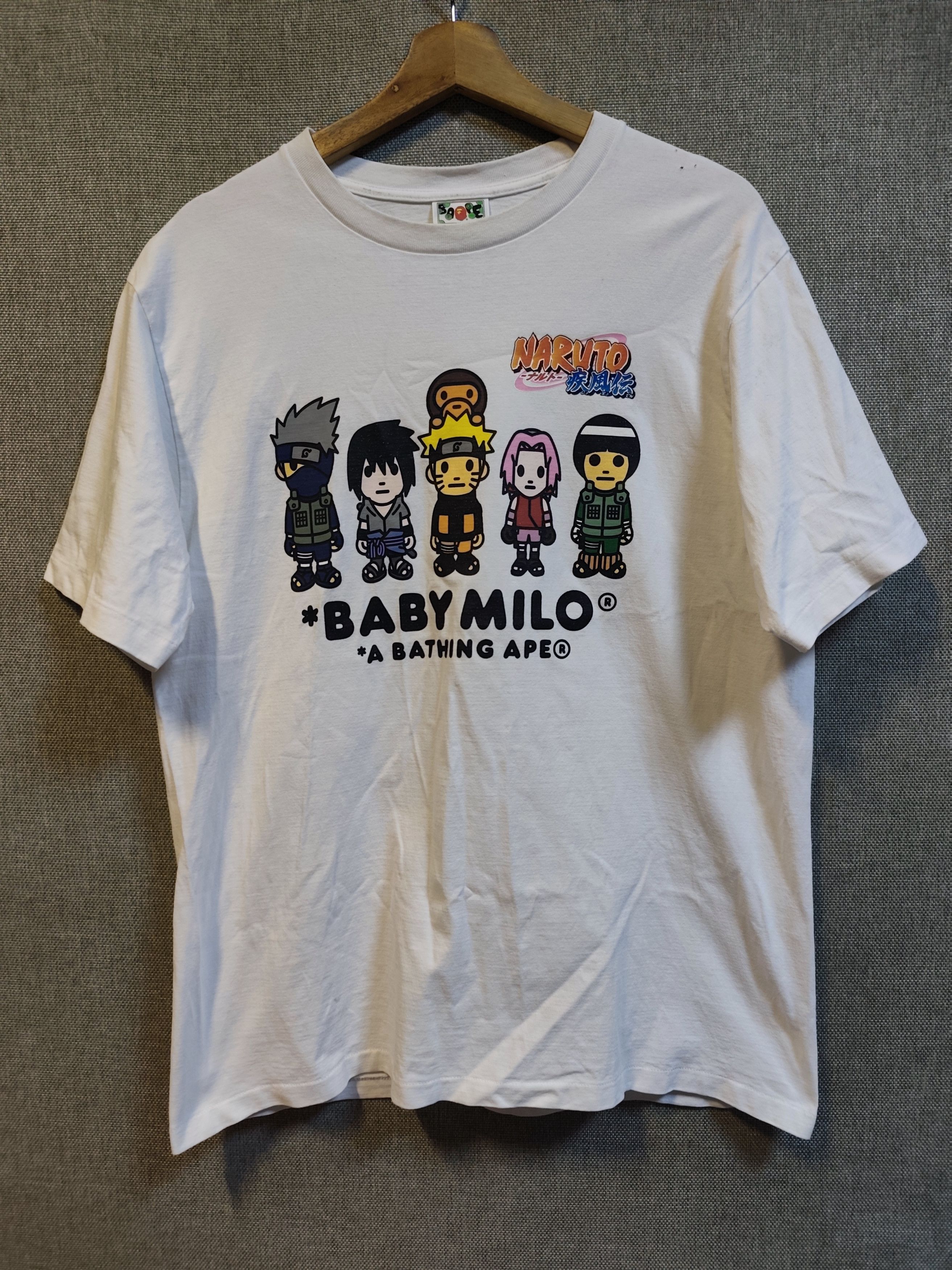 Bape Fw18 Bape x Naruto Shippuden Tee Size US L / EU 52-54 / 3 - 1 Thumbnail