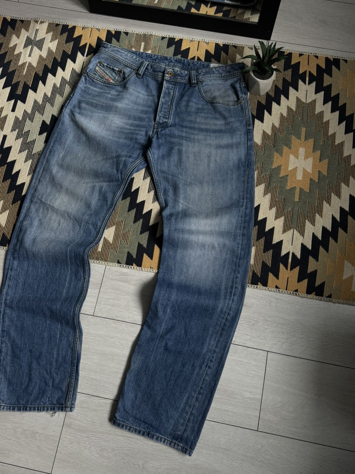 Diesel Vintage Diesel Y2K Denim Jeans Size US 36 / EU 52 - 9 Thumbnail