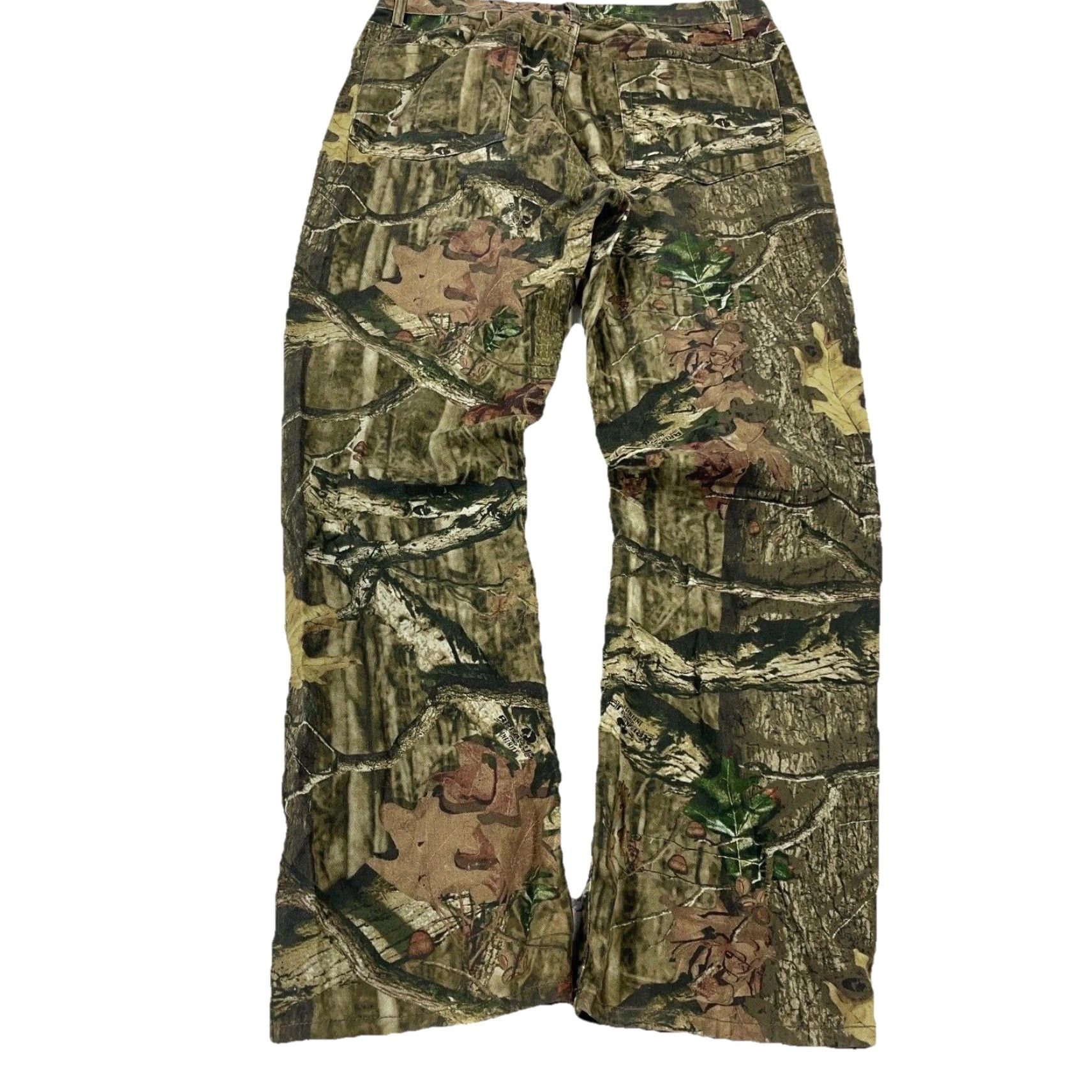 Vintage Vintage Mossy Oak Jeans Men 36x34 Denim Straight Leg 5-Pocket Camo Brown Mossy Oak Mens Jeans Size US 36 / EU 52 - 2 Thumbnail