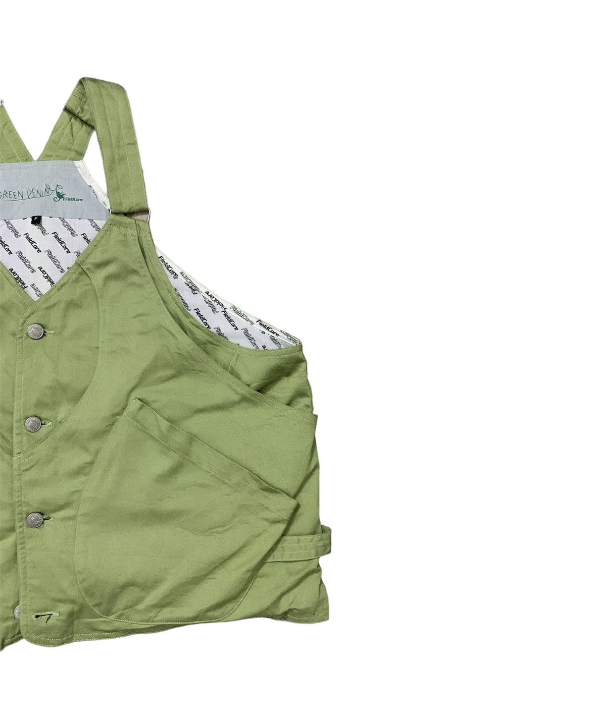 If Six Was Nine WORKMAN MANIAC dnim vest multpoket dsign greenTech outdor(A) Size US M / EU 48-50 / 2 - 3 Thumbnail