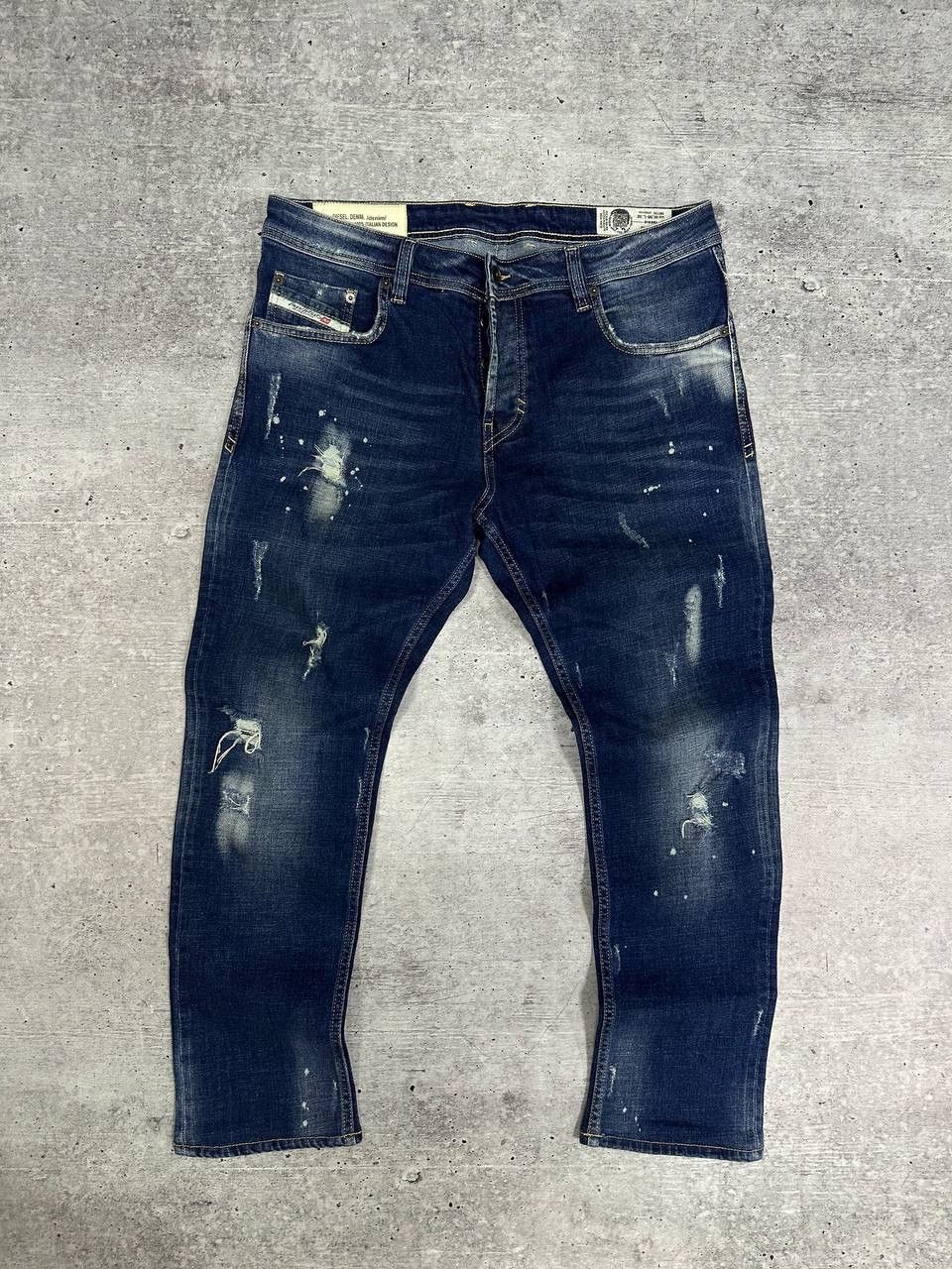 Diesel × Vintage Vintage Diesel Buster Dark Denim Pants Size US 36 / EU 52 - 5 Thumbnail