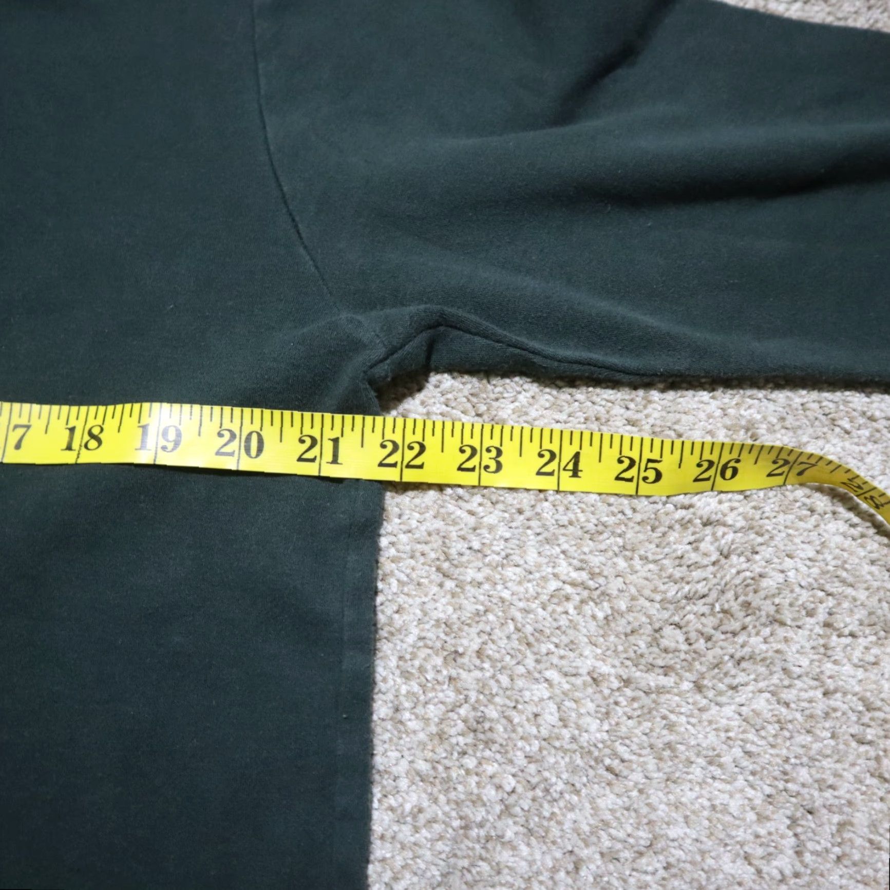 Vintage Woolrich Striped Mock Neck Sweater 100% Cotton Women's Size L Green Size L / US 10 / IT 46 - 5 Thumbnail