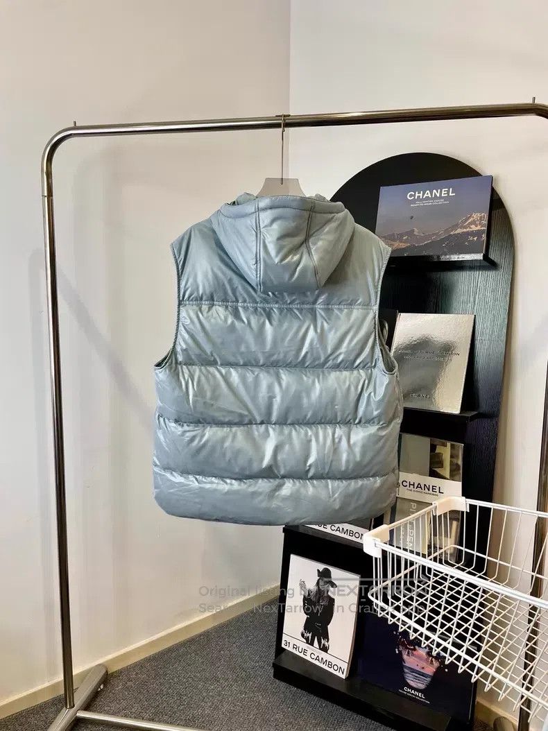 Hermes Hermes Autumn/Winter Down Vest, Blue Size US M / EU 48-50 / 2 - 2 Thumbnail