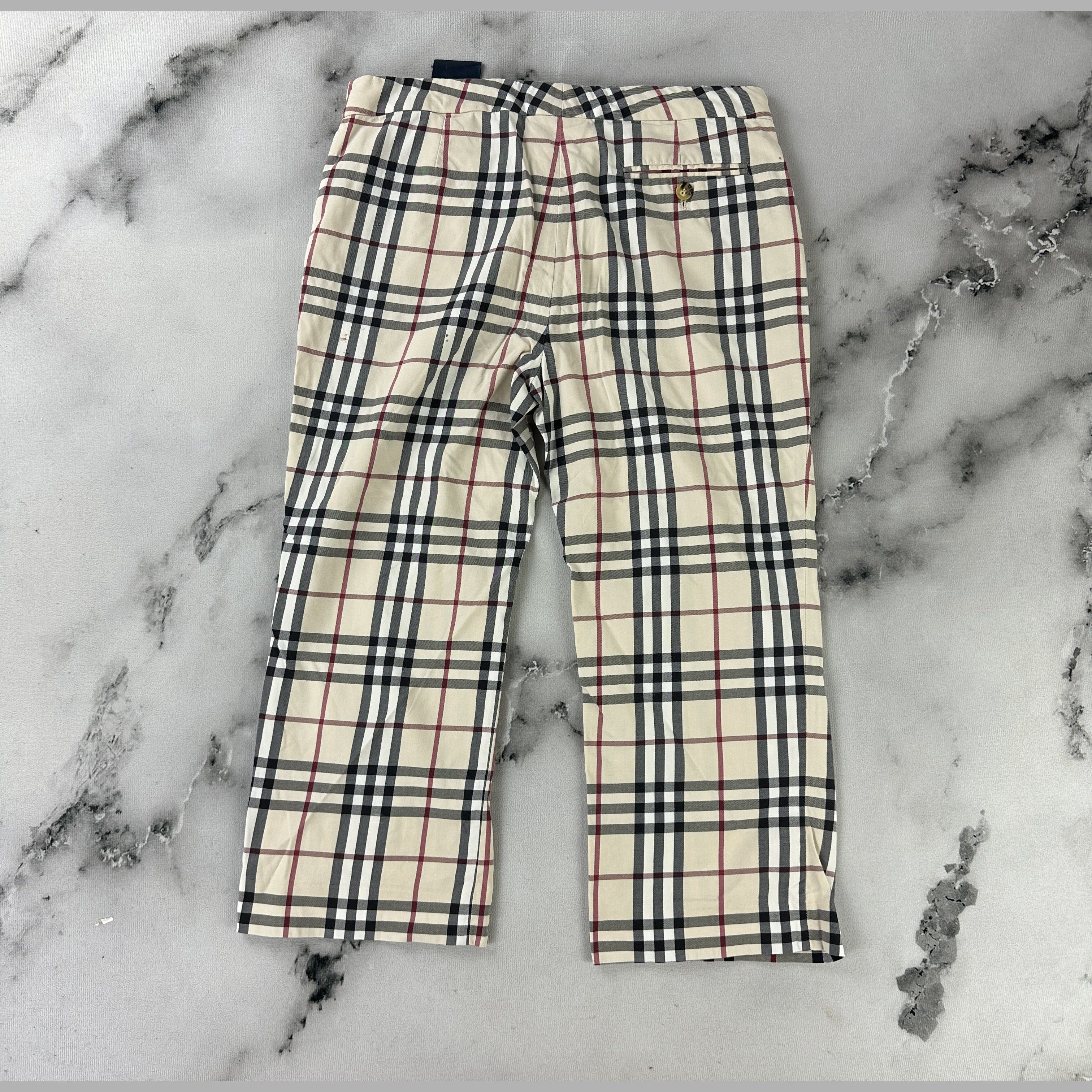 Burberry Pantaloni Burberrys Tartan Nova Check – 40 IT Size 27" / US 4 / IT 40 - 6 Thumbnail