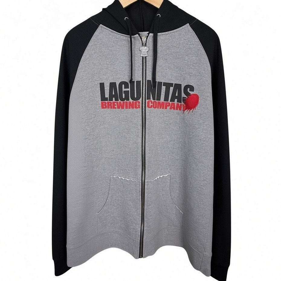 Other Lagunitas Brewing Men's XL Beer IPA Dog Full Zip Hoodie Size US XL / EU 56 / 4 - 1 Thumbnail