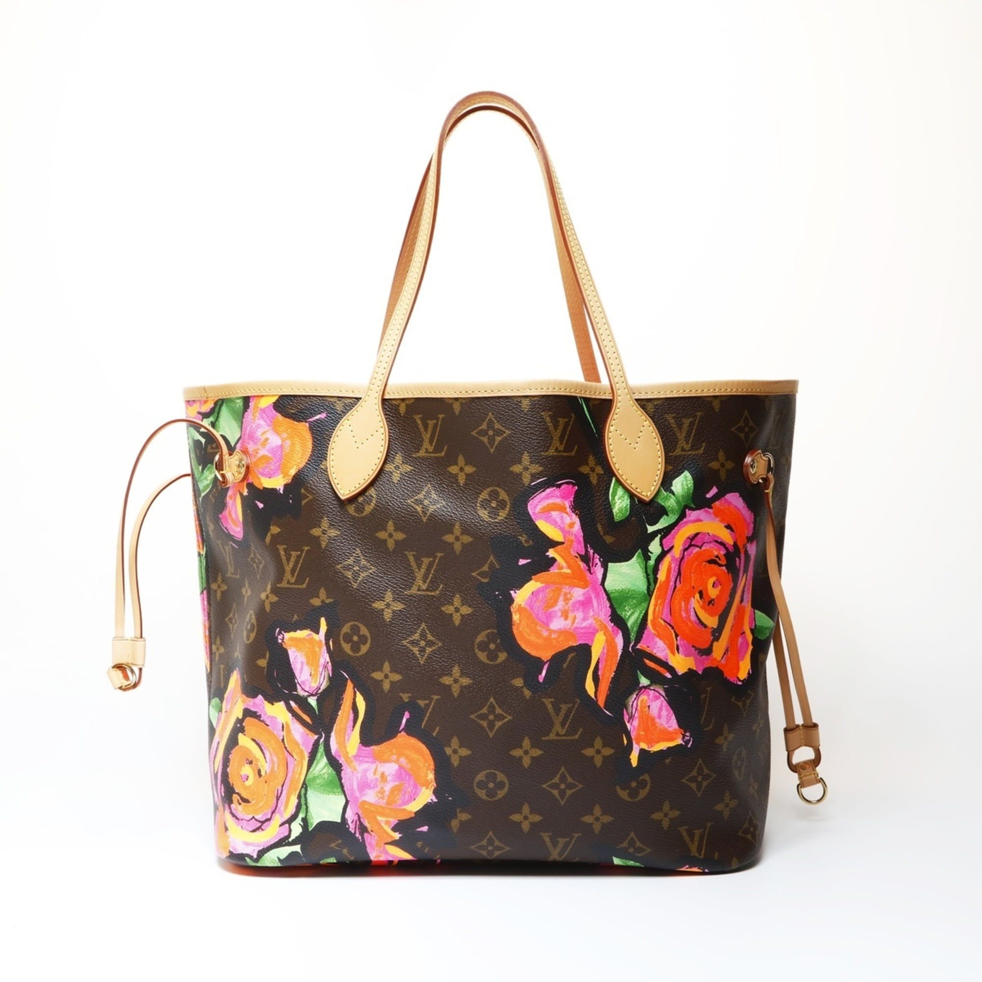 Louis Vuitton Louis Vuitton 2008 Monogram Rose Neverfull MM M48683 Tote Bag, Brown, WS26662 Size ONE SIZE - 1 Thumbnail