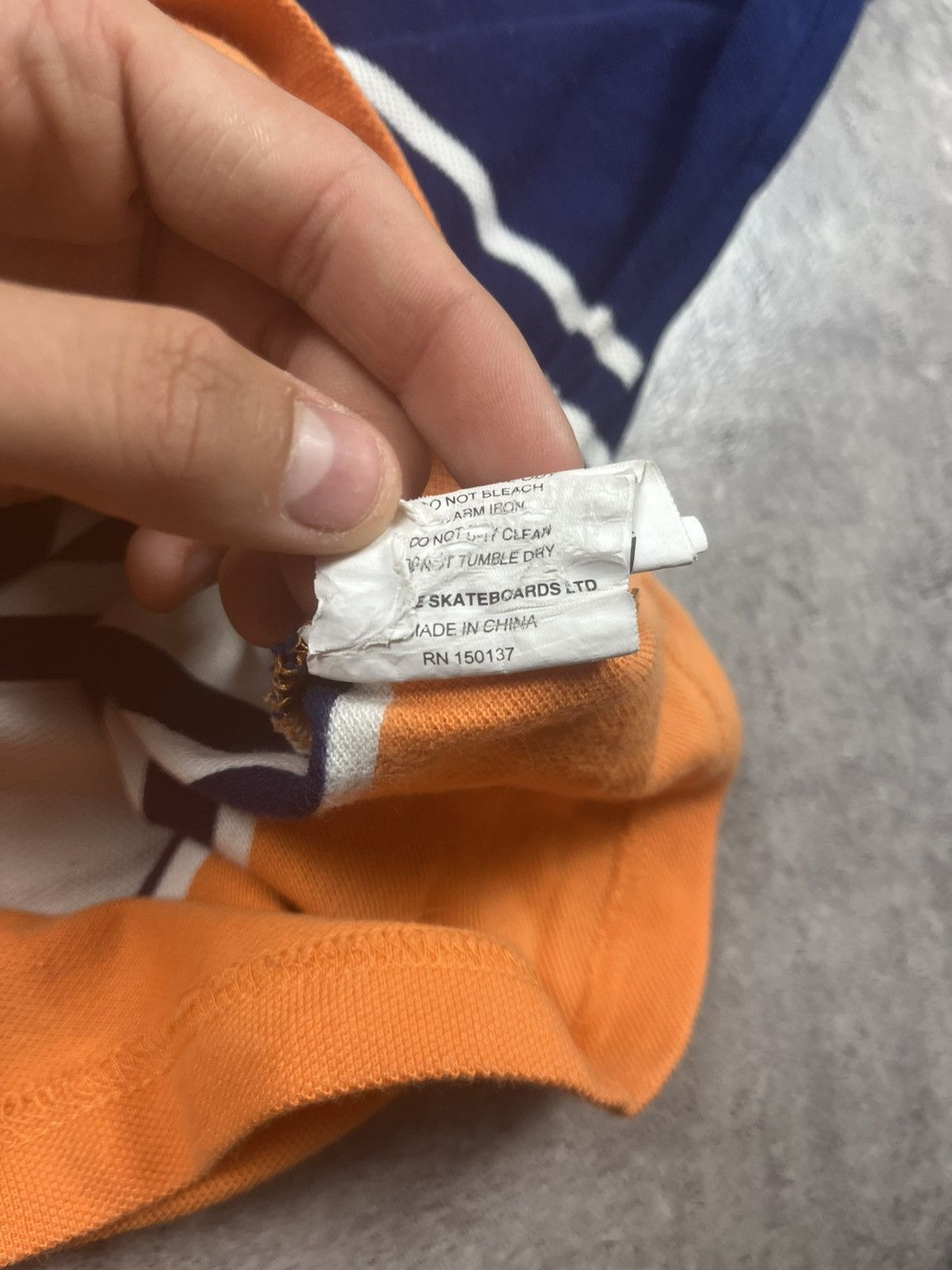 Palace Palace t-shirt koszulka paski granatowy M Size US M / EU 48-50 / 2 - 5 Thumbnail