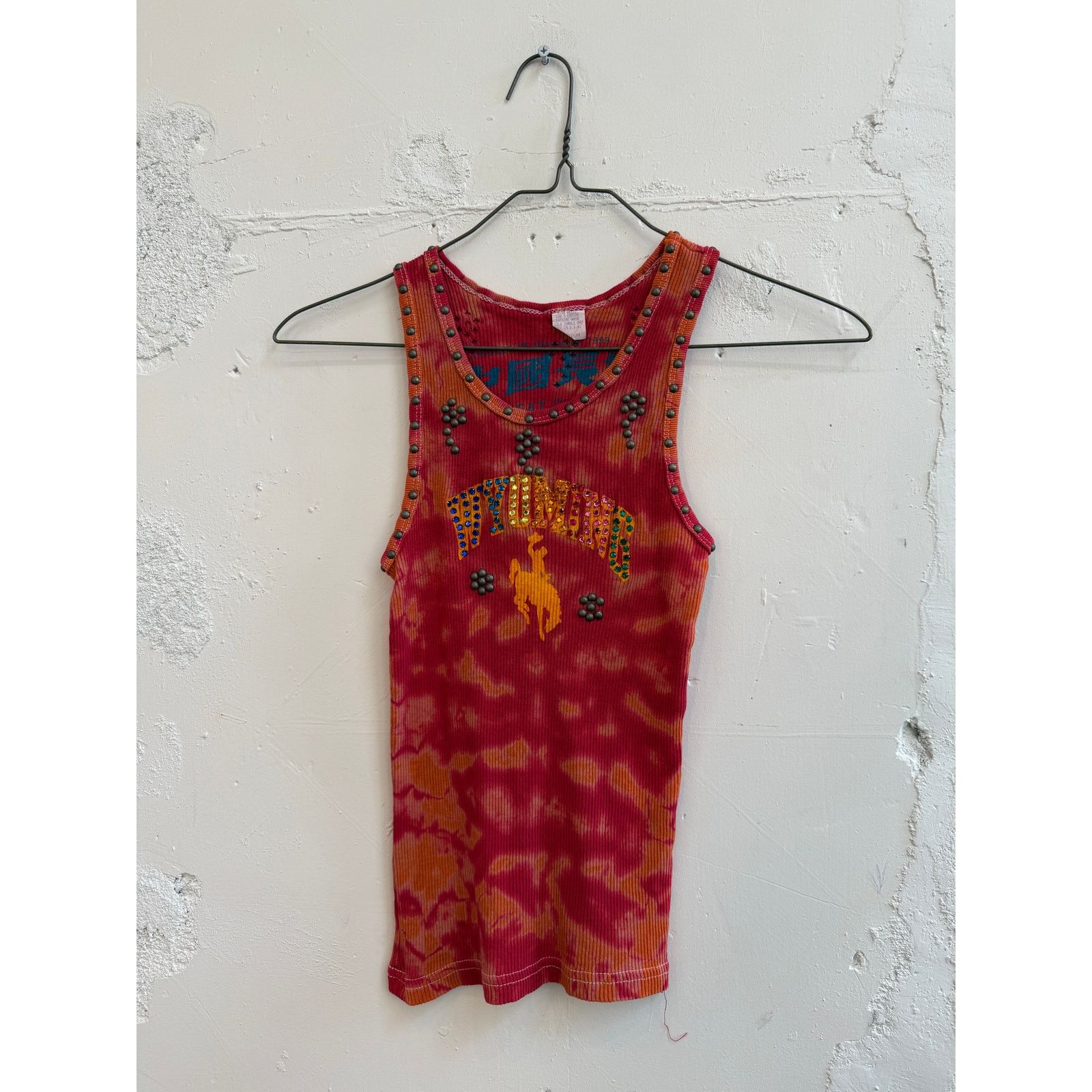 The Great China Wall Great China Wall x Hot Mess Tie Dye Studded Tank Top Size M / US 6-8 / IT 42-44 - 1 Thumbnail