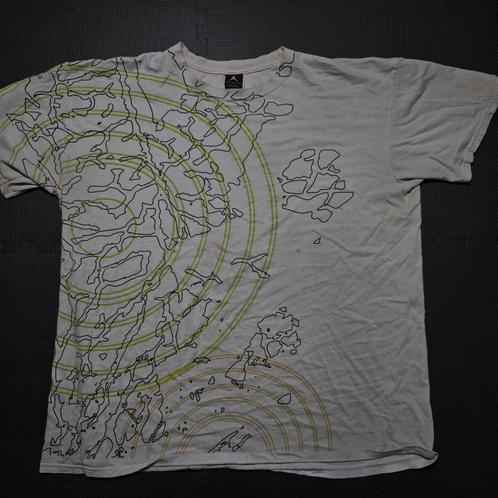 Nike Vintage 2000s Jordan tee Size US XXL / EU 58 / 5 - 1 Thumbnail
