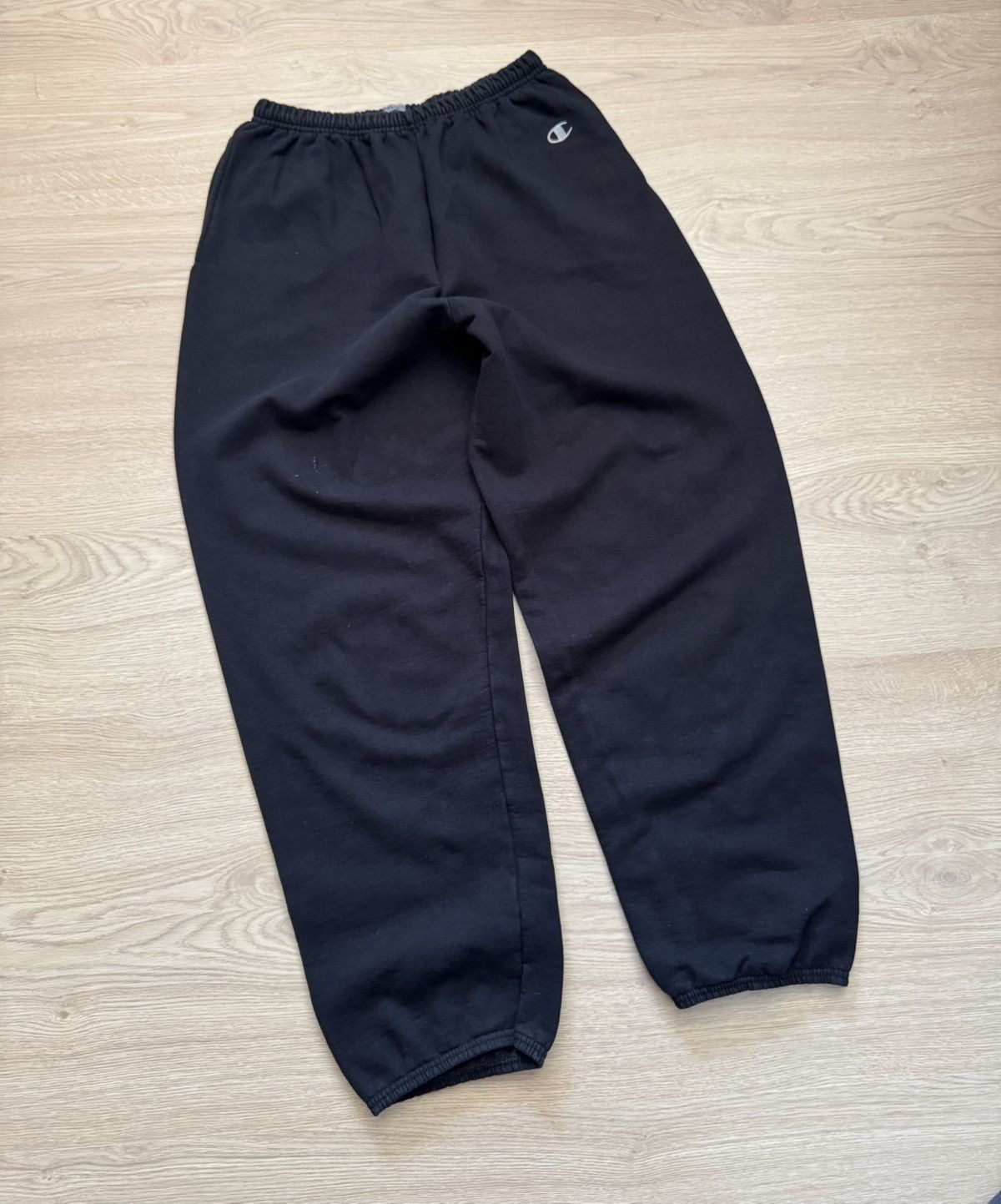 Champion Vintage 00’s Champion Heavy Cotton Sport Black Pants Size US 34 / EU 50 - 1 Thumbnail