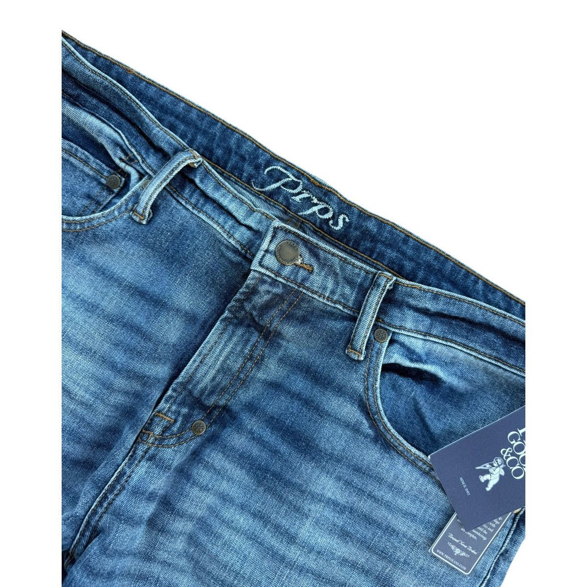 Prps PRPS Le Sabre Slim Straight Denim Jeans 36 NWT Size US 36 / EU 52 - 2 Thumbnail