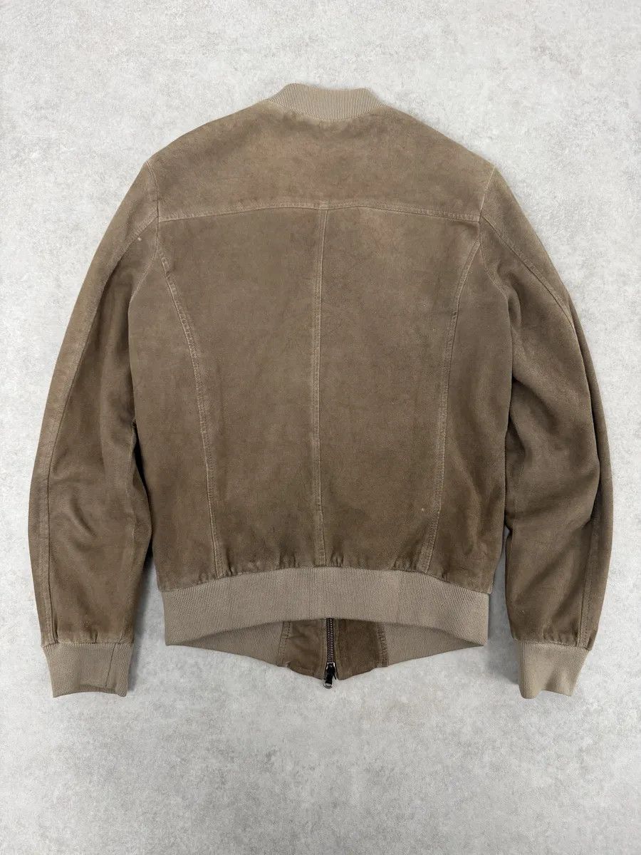 Daniele Alessandrini 2000s Daniele Alessandrini Camel Leather Bomber Jacket Size US S / EU 44-46 / 1 - 2 Thumbnail