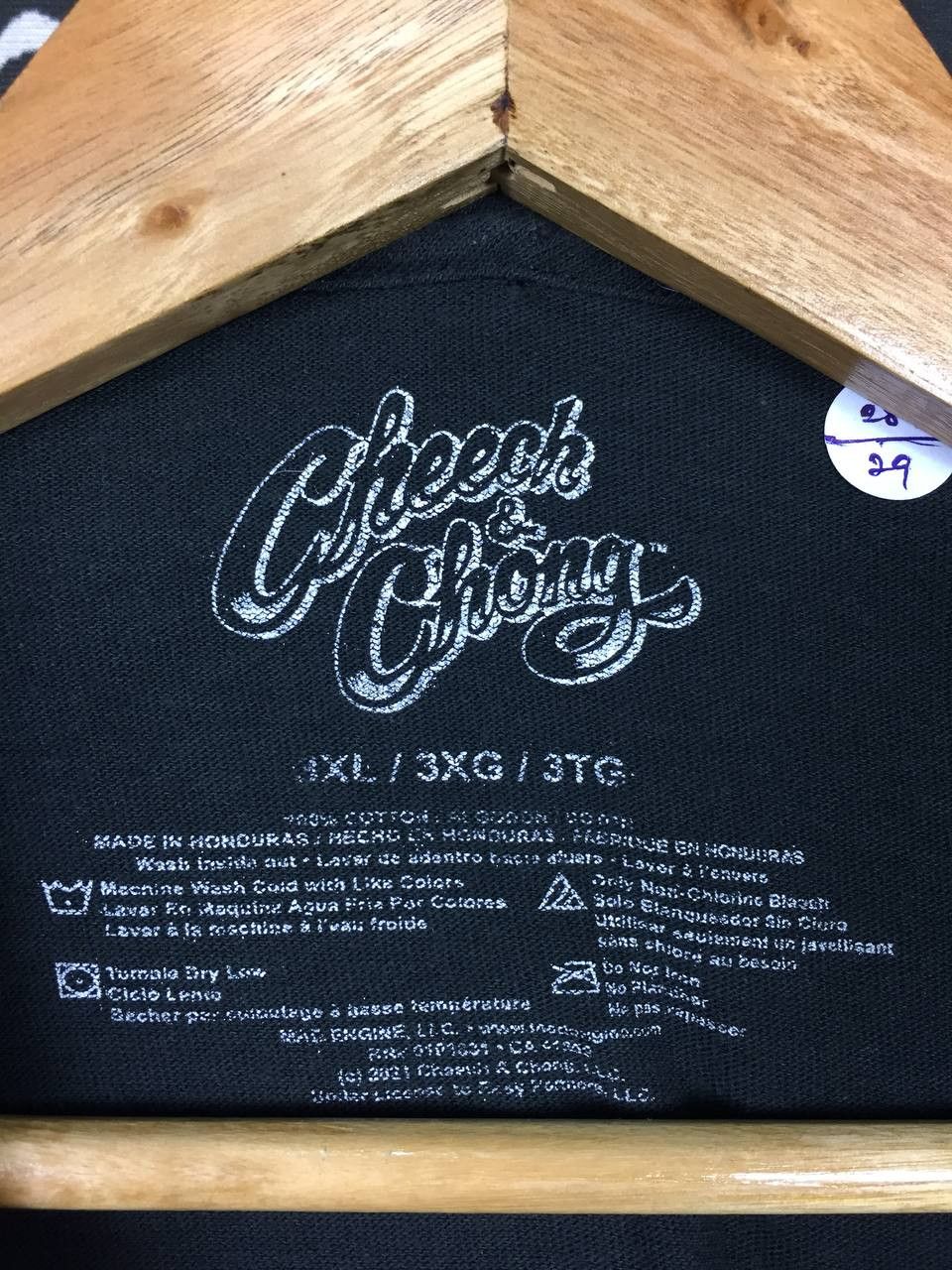 California Republic × Vintage Cheech And Chong California Republic Bear Graphic Tee 3XL Size US XXL / EU 58 / 5 - 7 Thumbnail