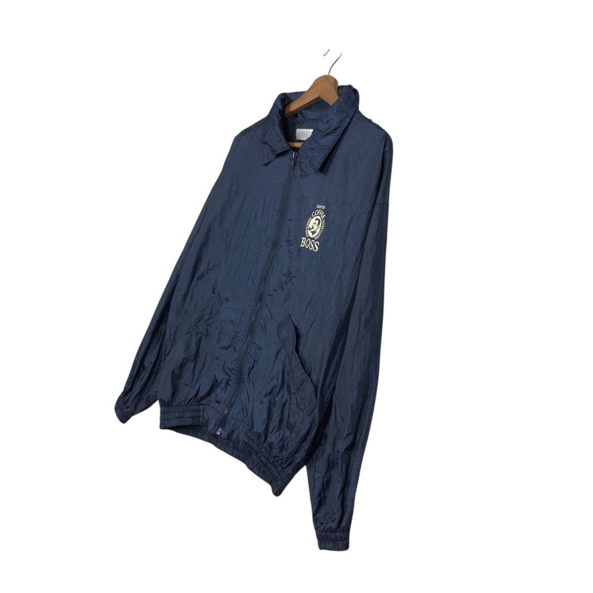 Japanese Brand 📌Vintage Bomber Jacket Nylon Suntory Coffee Issey Miyake Size US M / EU 48-50 / 2 - 3 Thumbnail