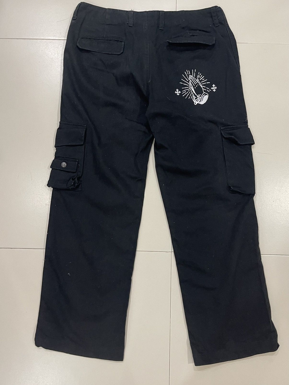 Japanese Brand ❌SUMMER SALE❌CARGO PANTS RAPPER LOOSE Size US 34 / EU 50 - 3 Thumbnail