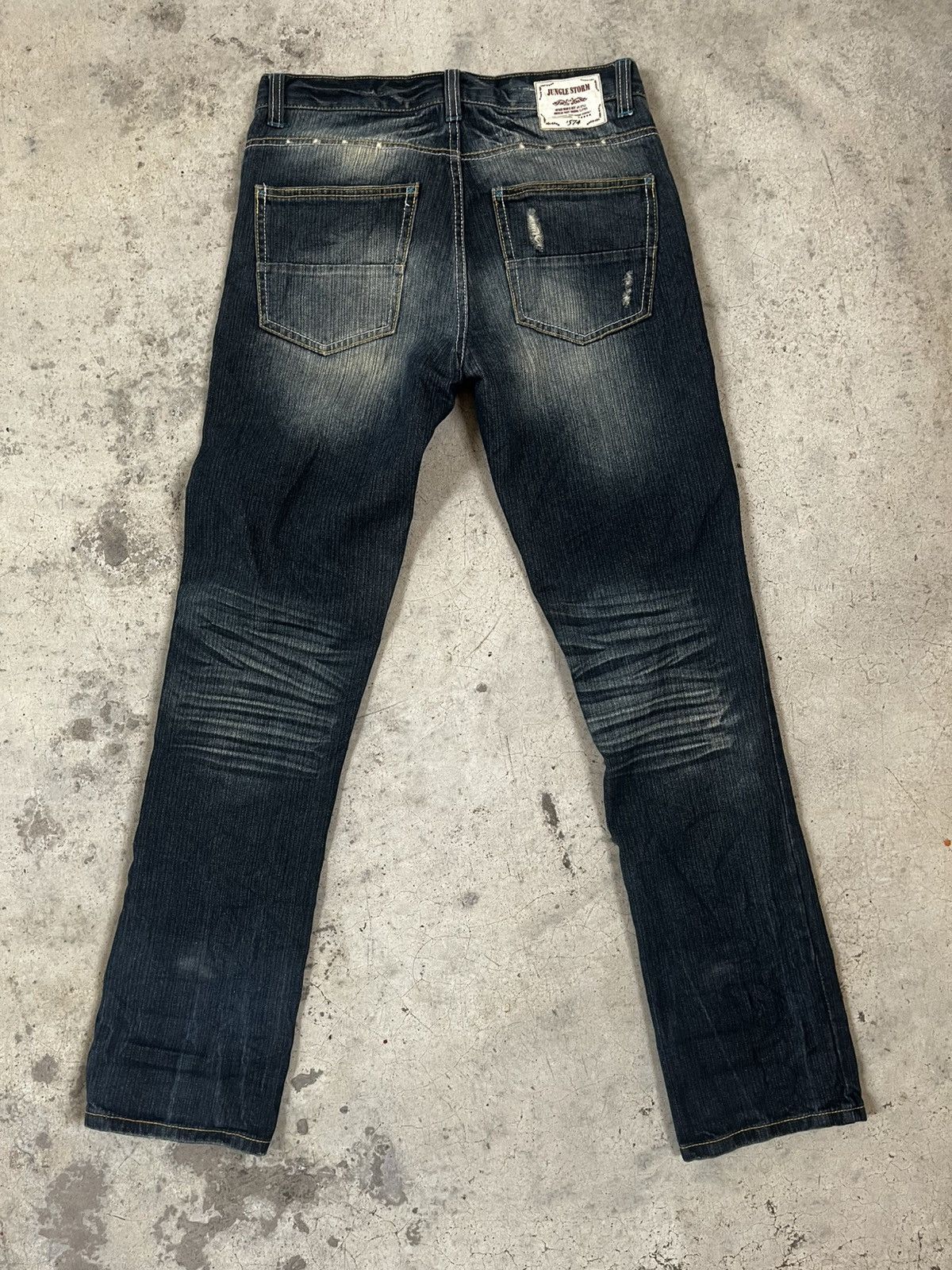If Six Was Nine distressed denim jungle storm japan Size US 31 - 2 Thumbnail