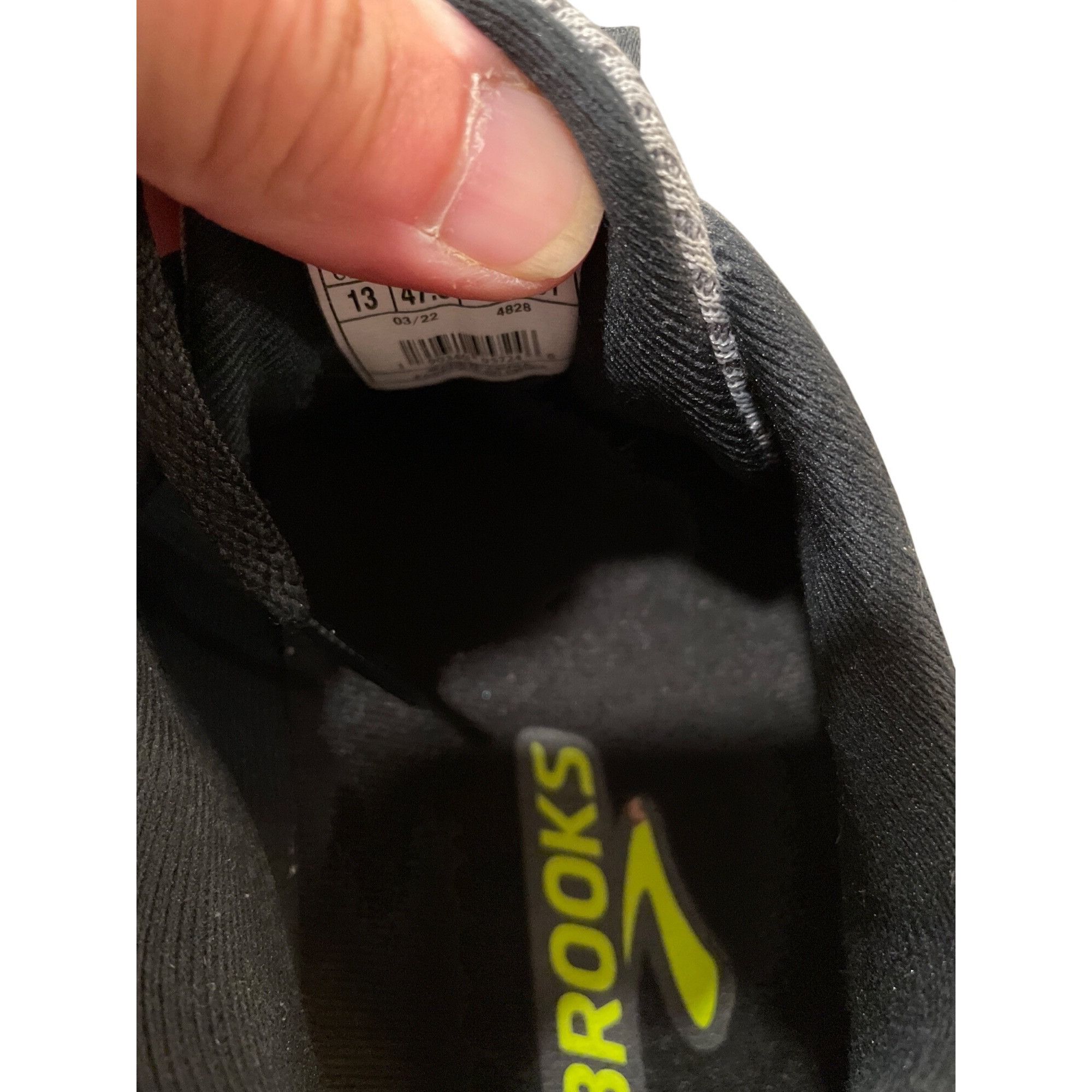 Brooks Brooks Levitate 5 mens gray black walking running sneakes sz Size US 13 / EU 46 - 8 Thumbnail