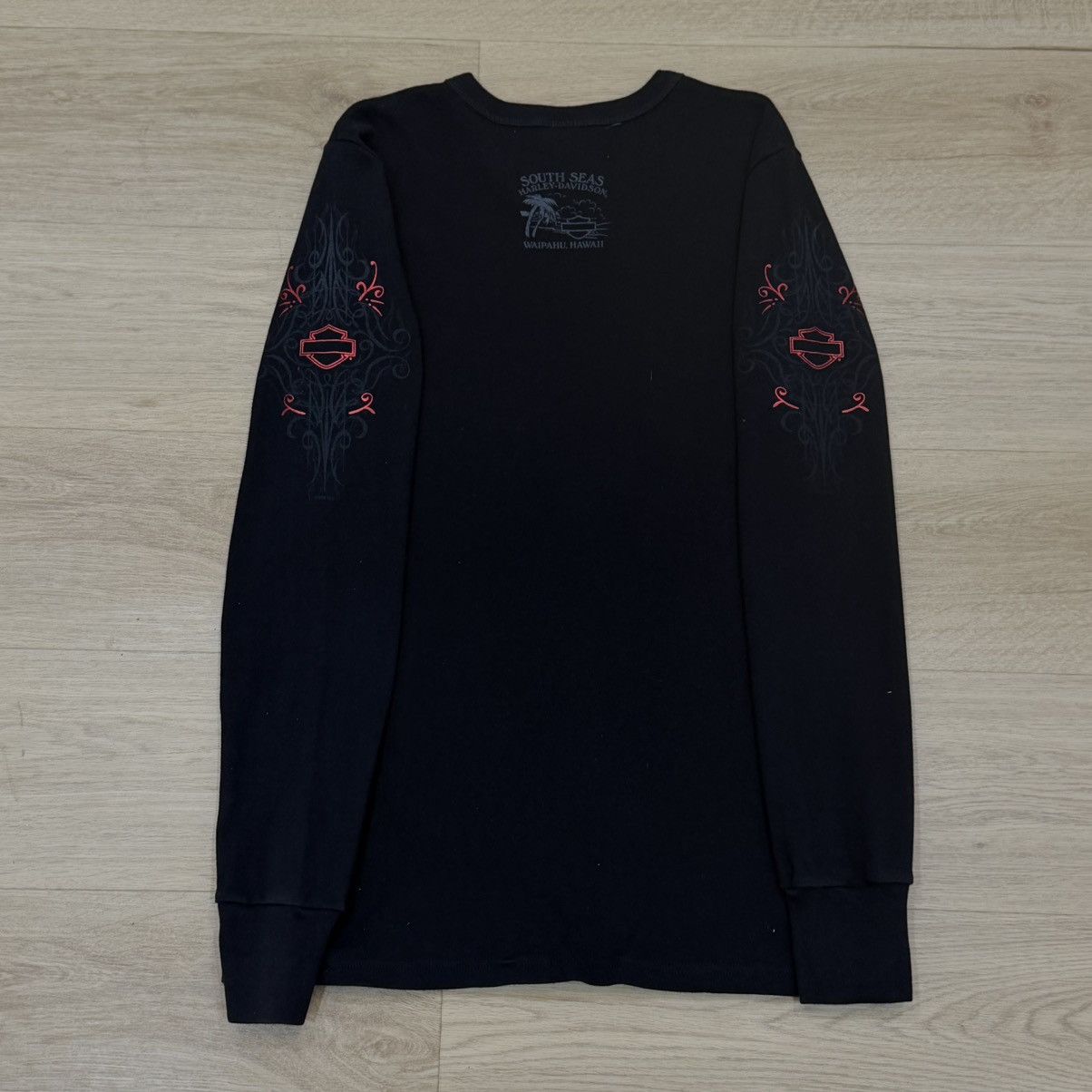 Harley Davidson Vintage Harley Davidson Graphic Long Sleeve Size US XL / EU 56 / 4 - 4 Thumbnail