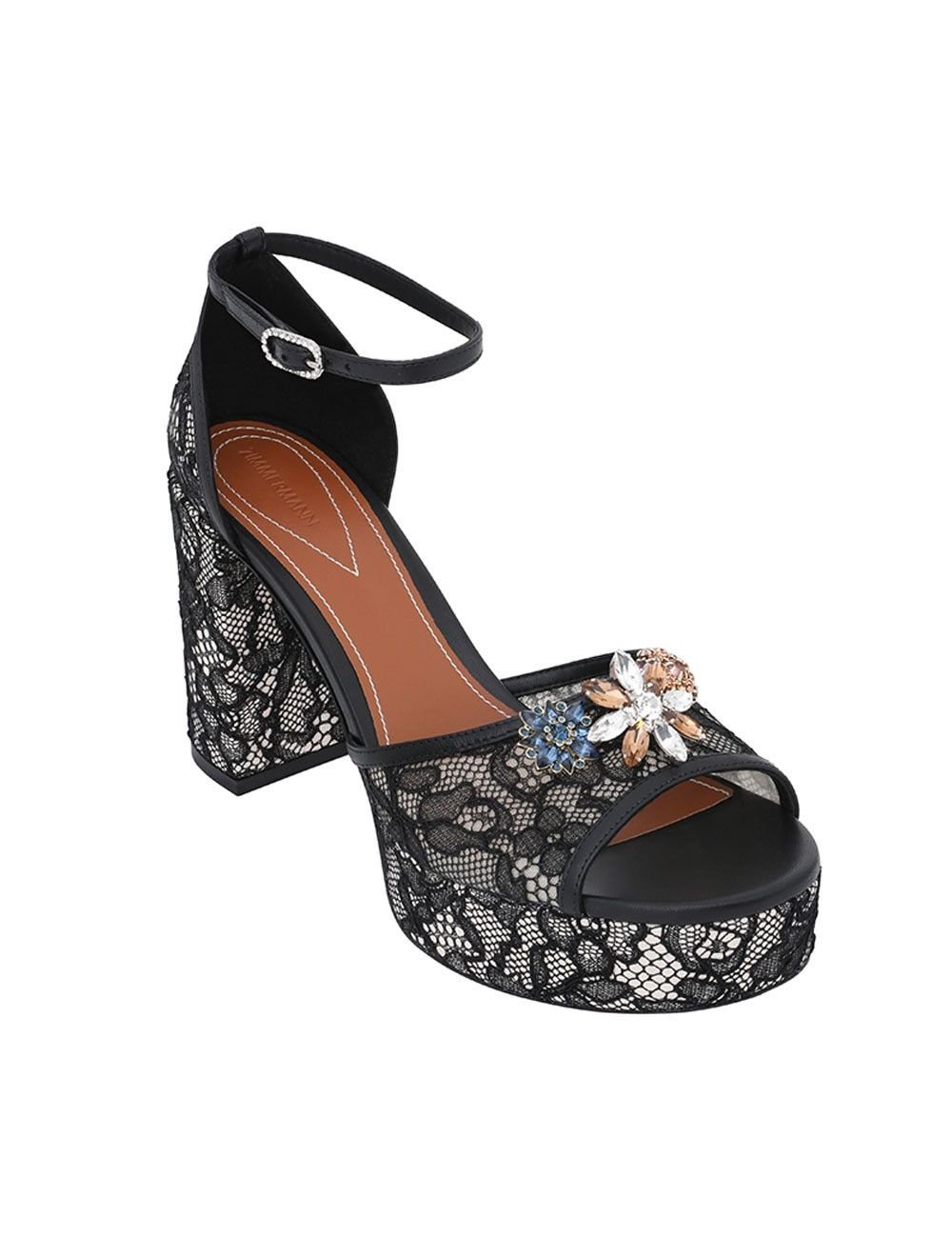 Zimmermann oc11z0925 Pixie Sandals in Black Size US 11 / IT 41 - 6 Thumbnail