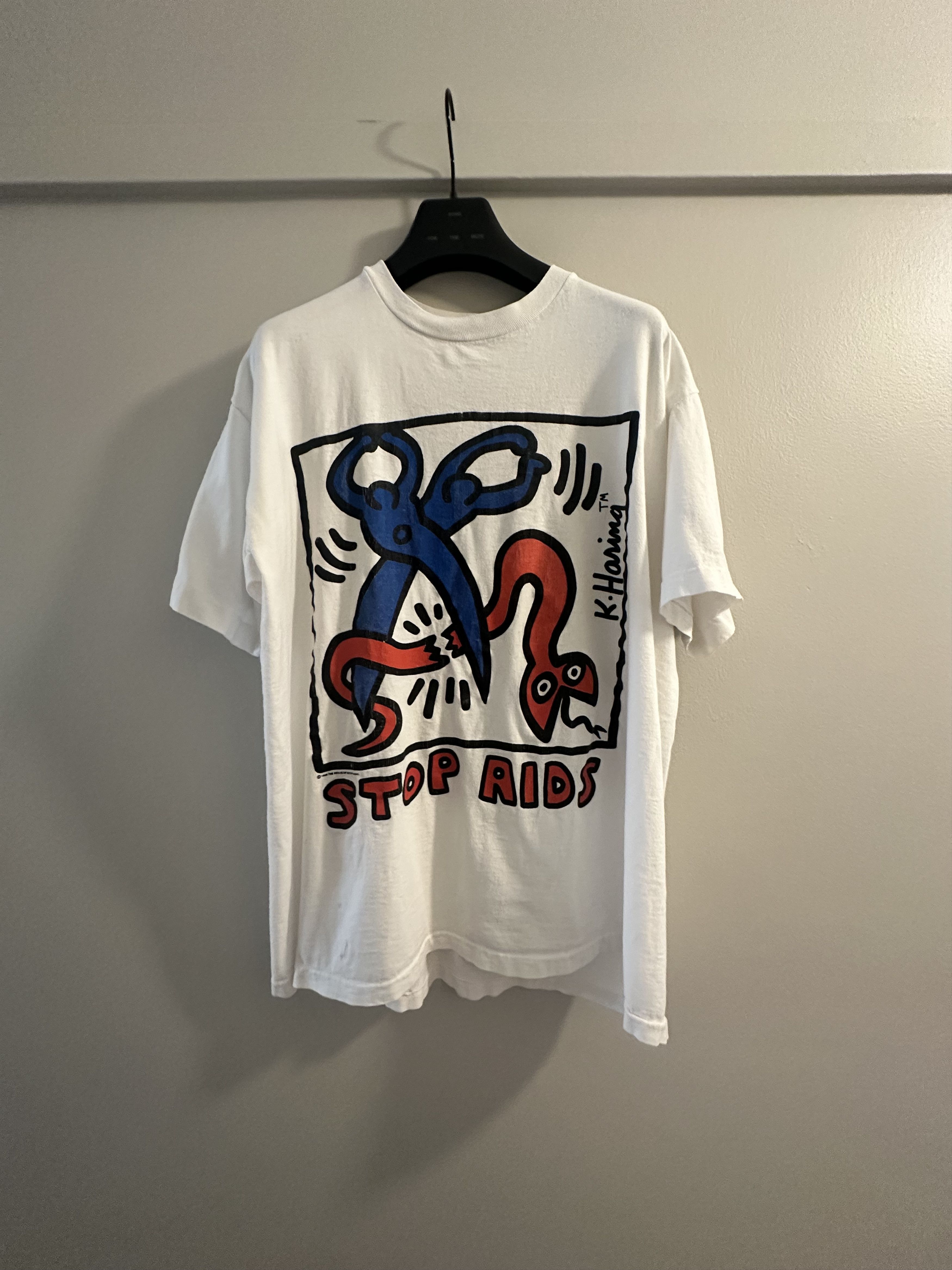 Keith Haring Aids | Grailed