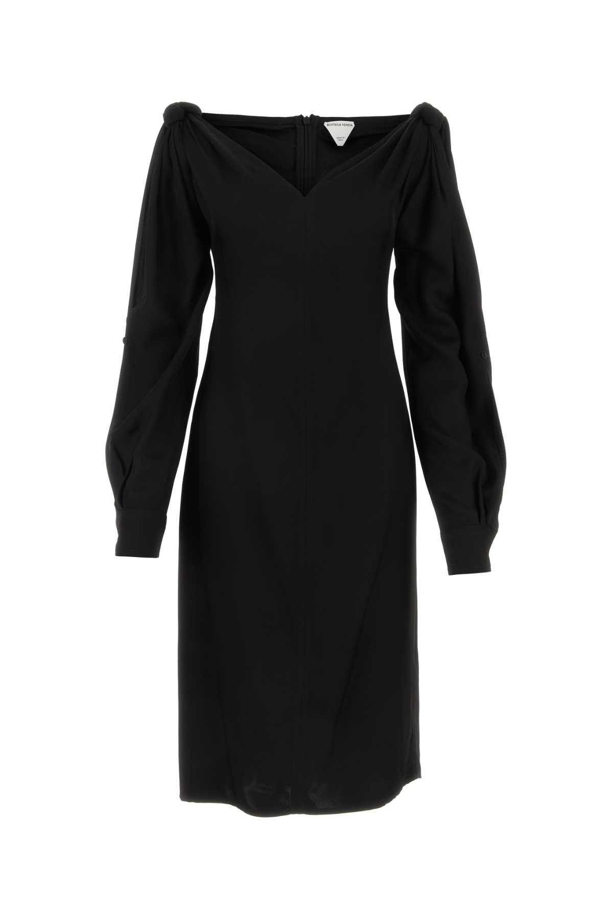 Black Viscose Dress