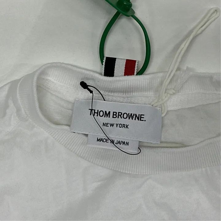 Thom Browne Thom Browne Casual Short-Sleeve T-Shirt for Women -2507 Size S / US 4 / IT 40 - 1 Thumbnail