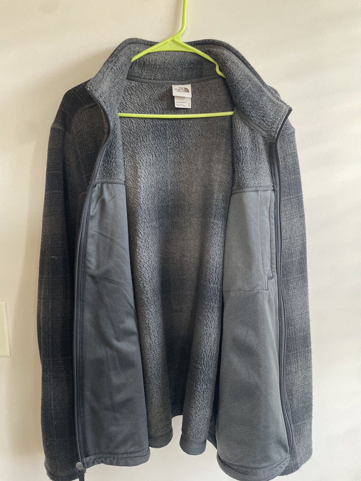The North Face The North Face black/grey Flannel Zip-Up Jacket Size US XL / EU 56 / 4 - 5 Thumbnail
