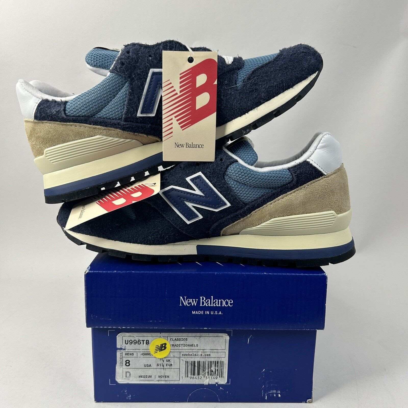 New Balance New Balance 996 X Teddy Santis “Navy” 2024 Size US 8 / EU 41 - 3 Thumbnail