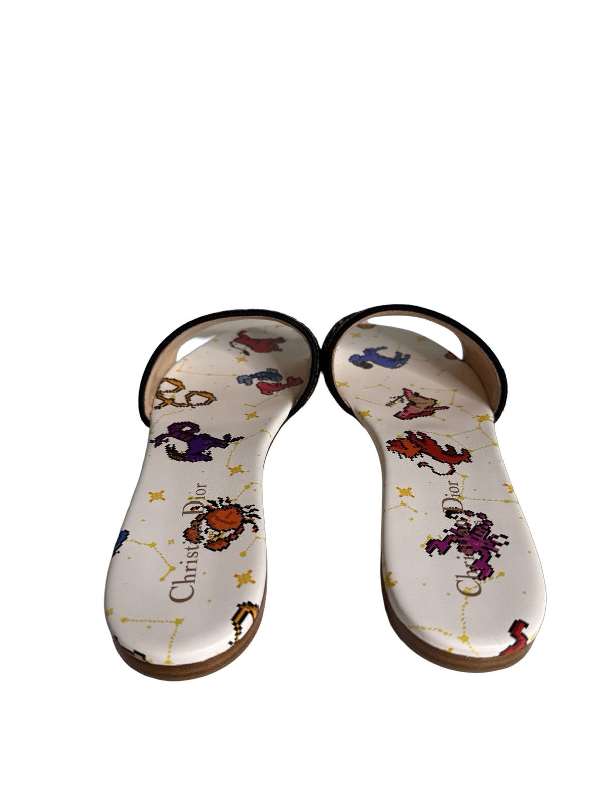 Dior Dior Dway Zodiac Astrology Slides Sz39 BNIB Size US 9 / IT 39 - 3 Thumbnail