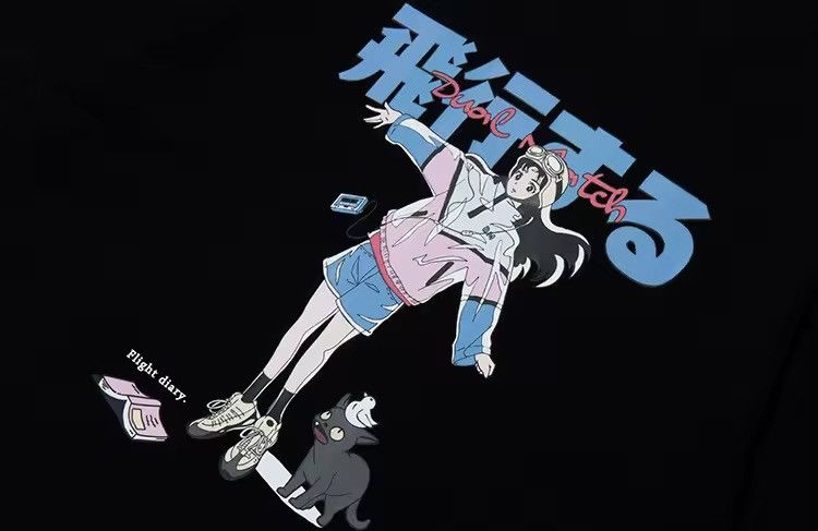 Japanese Brand Japanese Style Cartoon Streetwear T Shirt Size US XL / EU 56 / 4 - 3 Thumbnail