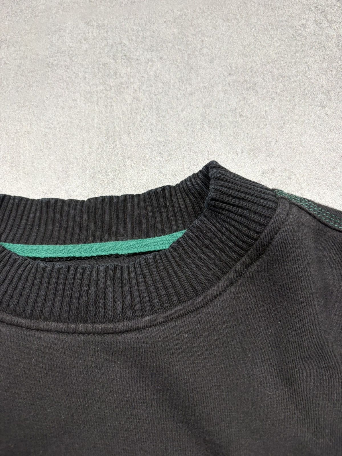 Adidas Vintage 90s Adidas Equipment Cropped Sweatshirt Black Logo M Size M / US 6-8 / IT 42-44 - 10 Thumbnail