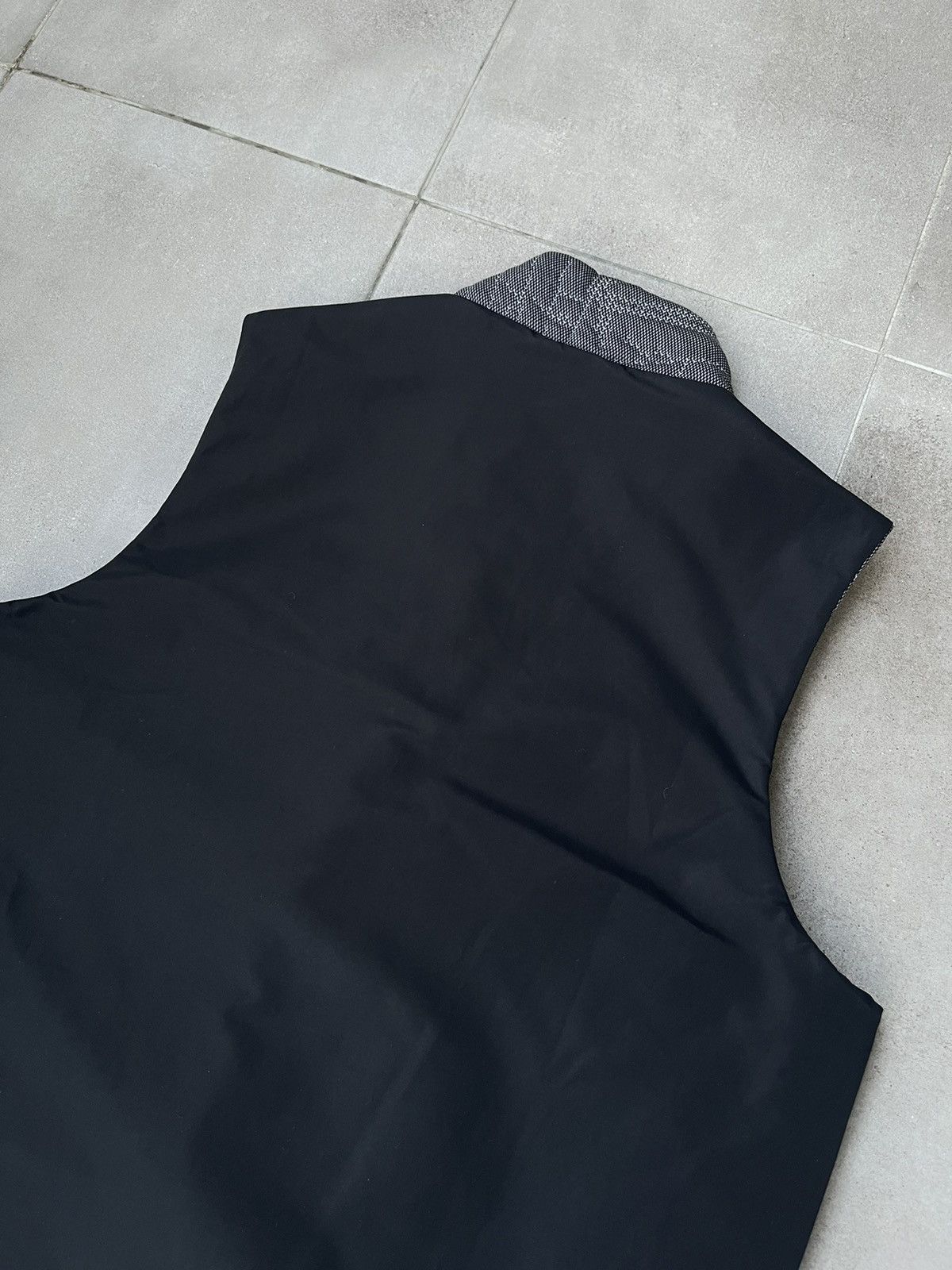 Nemen !DS! SS23 Nemen Chest Pocket 3D Knitted Black Vest Size US M / EU 48-50 / 2 - 19 Thumbnail