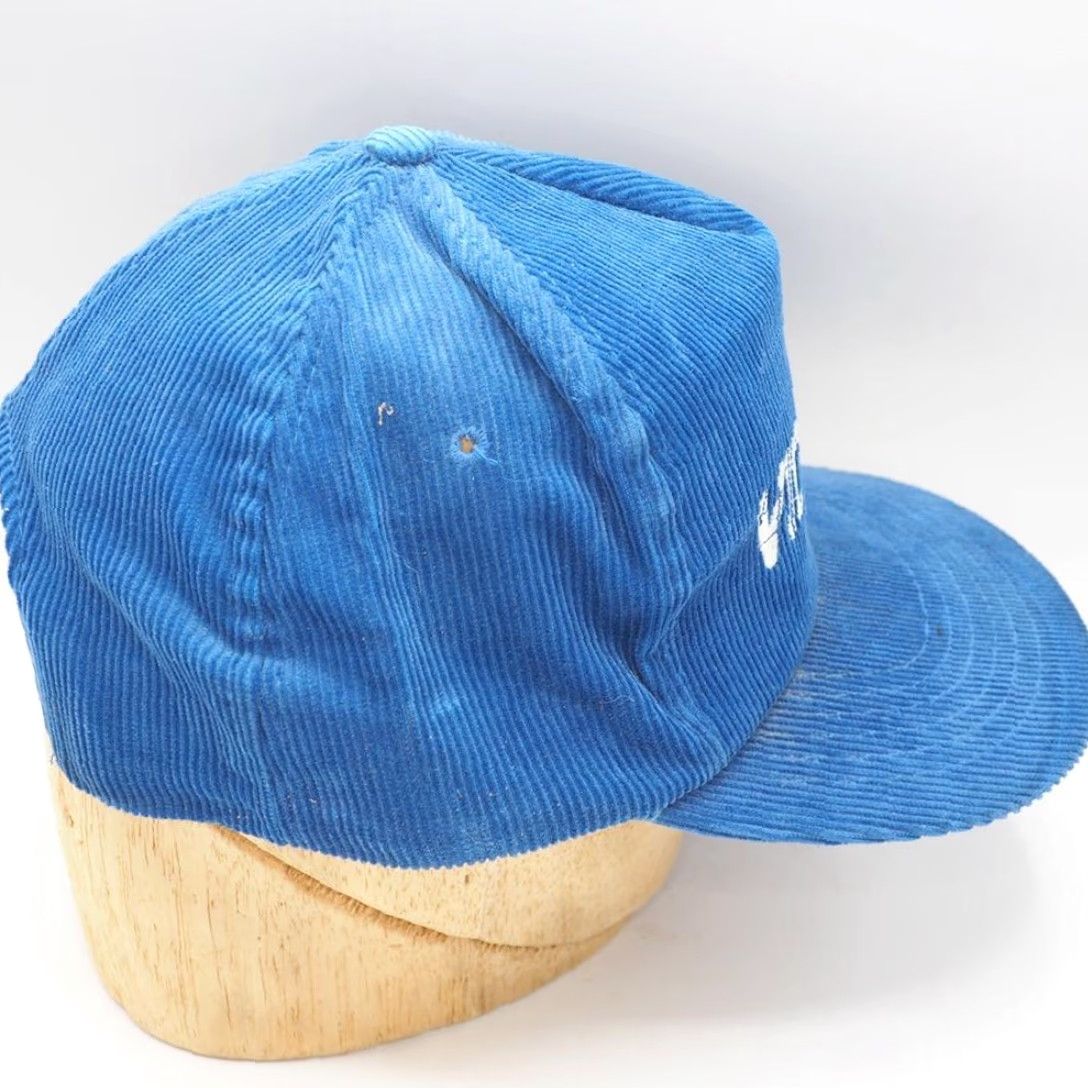 Vintage VINTAGE Snapback Trucker Corduroy Hat Nike? Size ONE SIZE - 4 Thumbnail