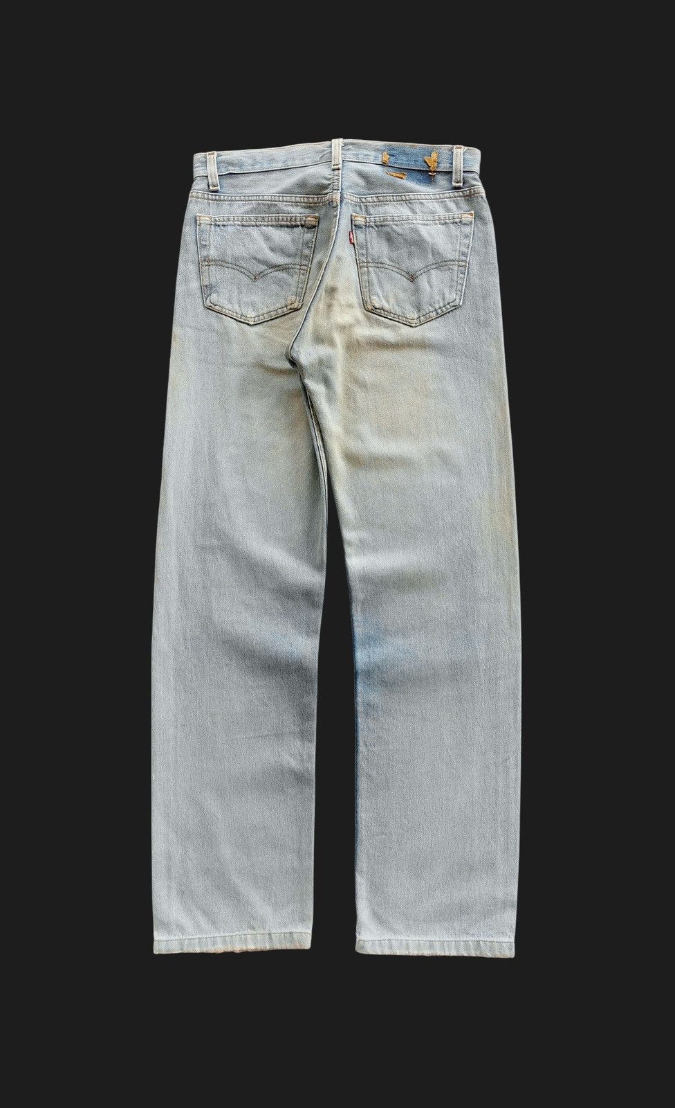 Levi's Size 30x30.5 Levis Vintage 90s Distressed Jeans Size US 30 / EU 46 - 2 Thumbnail