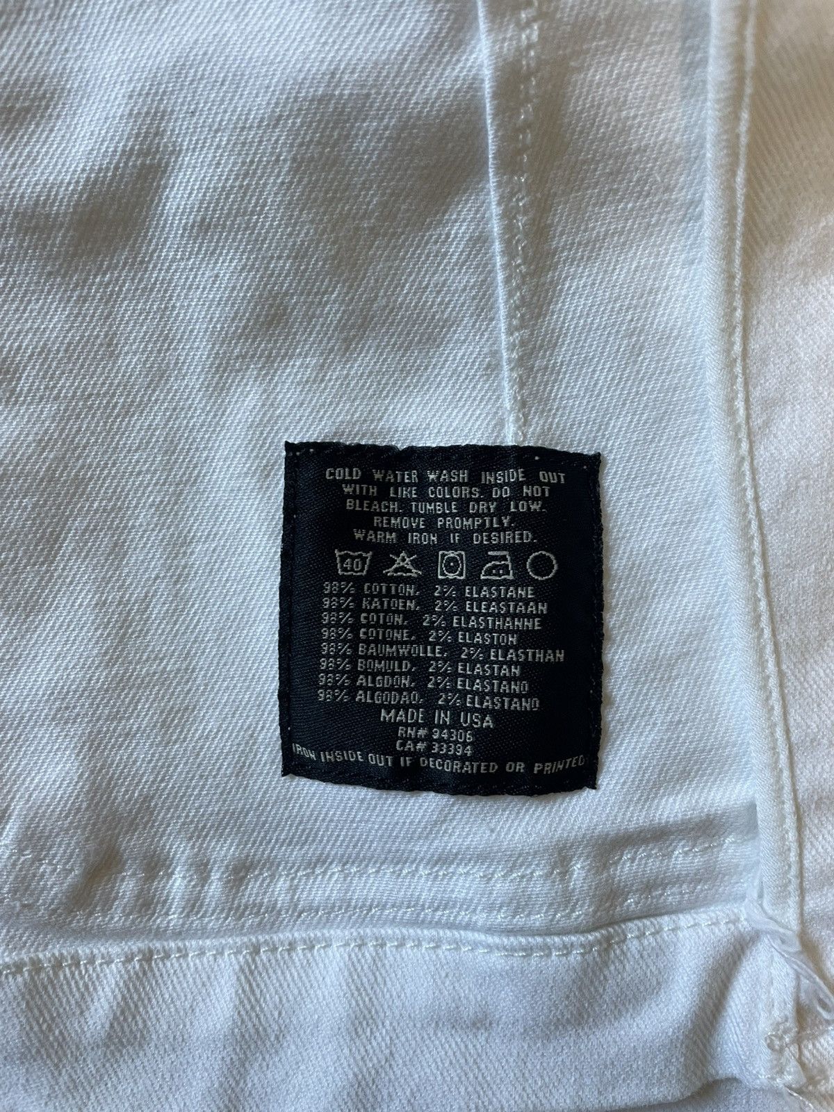 Ralph Lauren Black Label Vintage White Jacket Size S / US 4 / IT 40 - 5 Thumbnail