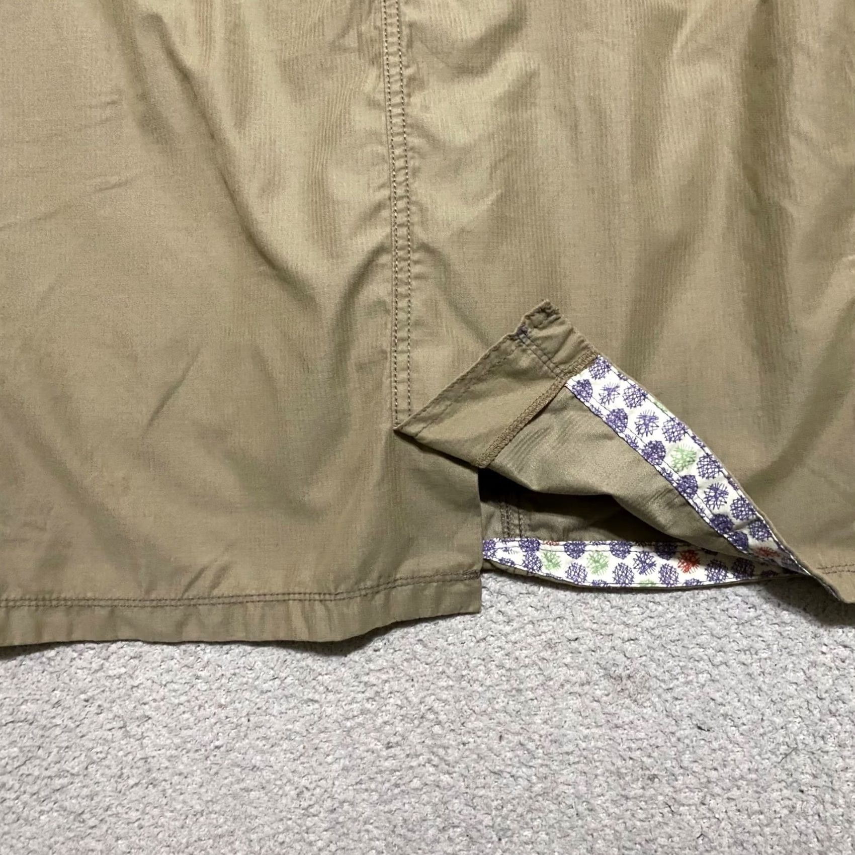 Vintage Horny Toad Skort Womens sz 14 Beige Mini Pencil Outdoor Hiking Cargo Pockets Size 36" / US 14 / IT 50 - 7 Thumbnail