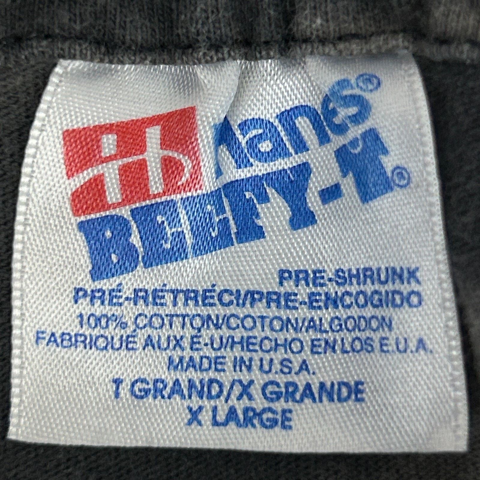 Hanes Vintage 90s Blackthorn Dry Cider T Shirt USA Black XL Size US XL / EU 56 / 4 - 10 Thumbnail