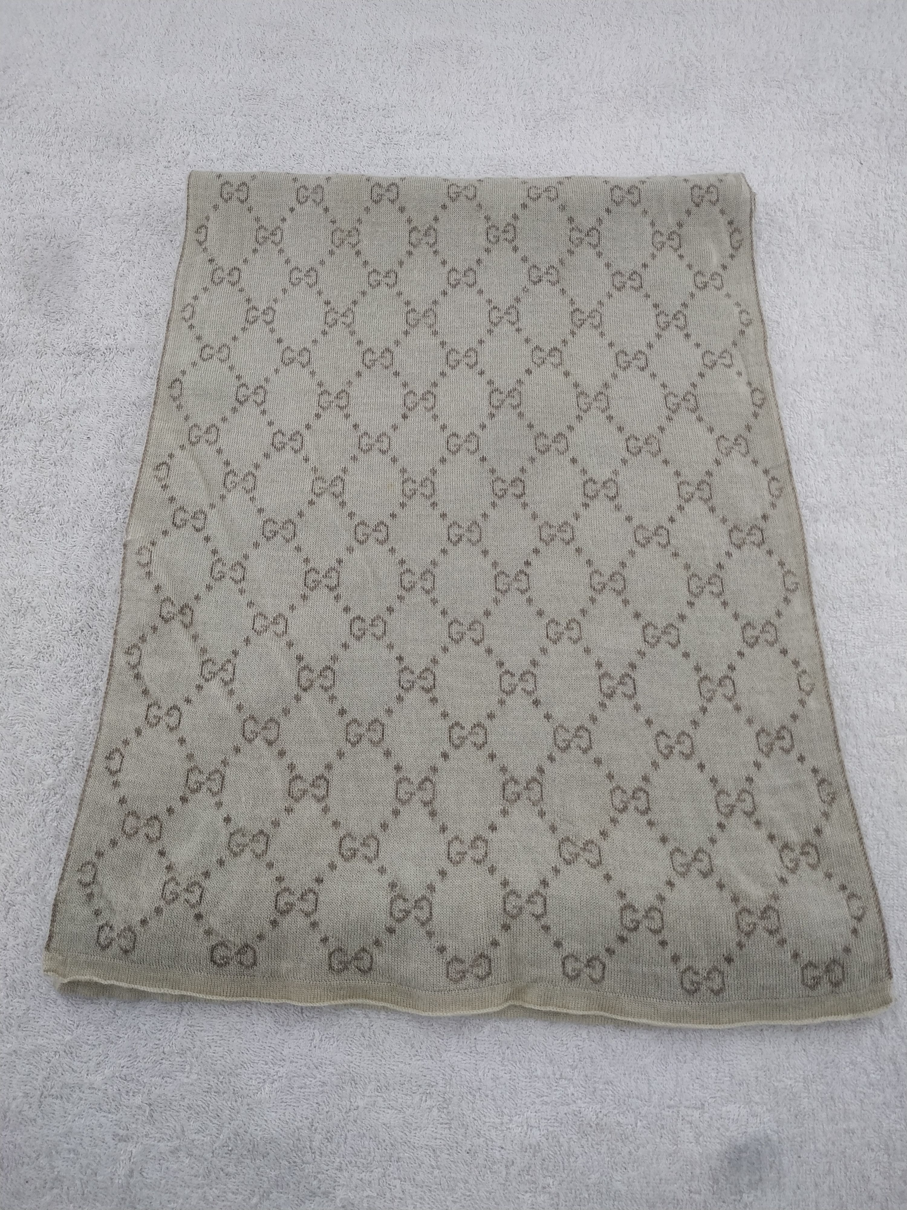 Gucci Vintage Gucci Scarf/Muffler/Neckwear MF561 Size ONE SIZE - 2 Thumbnail