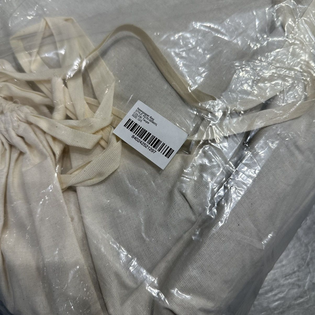 Fear of God Fear of God 7th Newspaper Bag - Taupe Seventh Collection Size ONE SIZE - 8 Thumbnail
