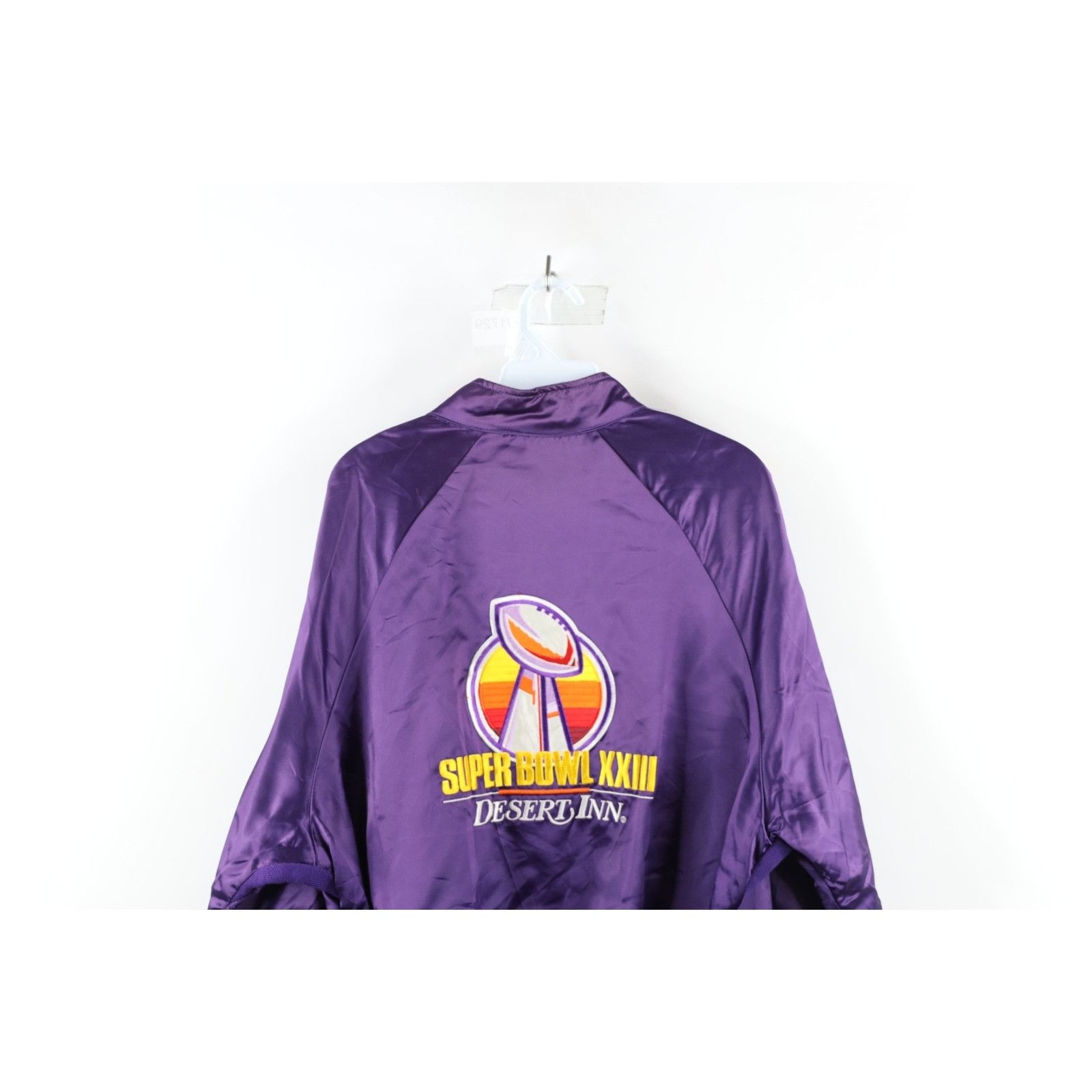 Vintage Vintage 80s Super Bowl San Francisco 49ers Satin Jacket Size US XXL / EU 58 / 5 - 12 Thumbnail